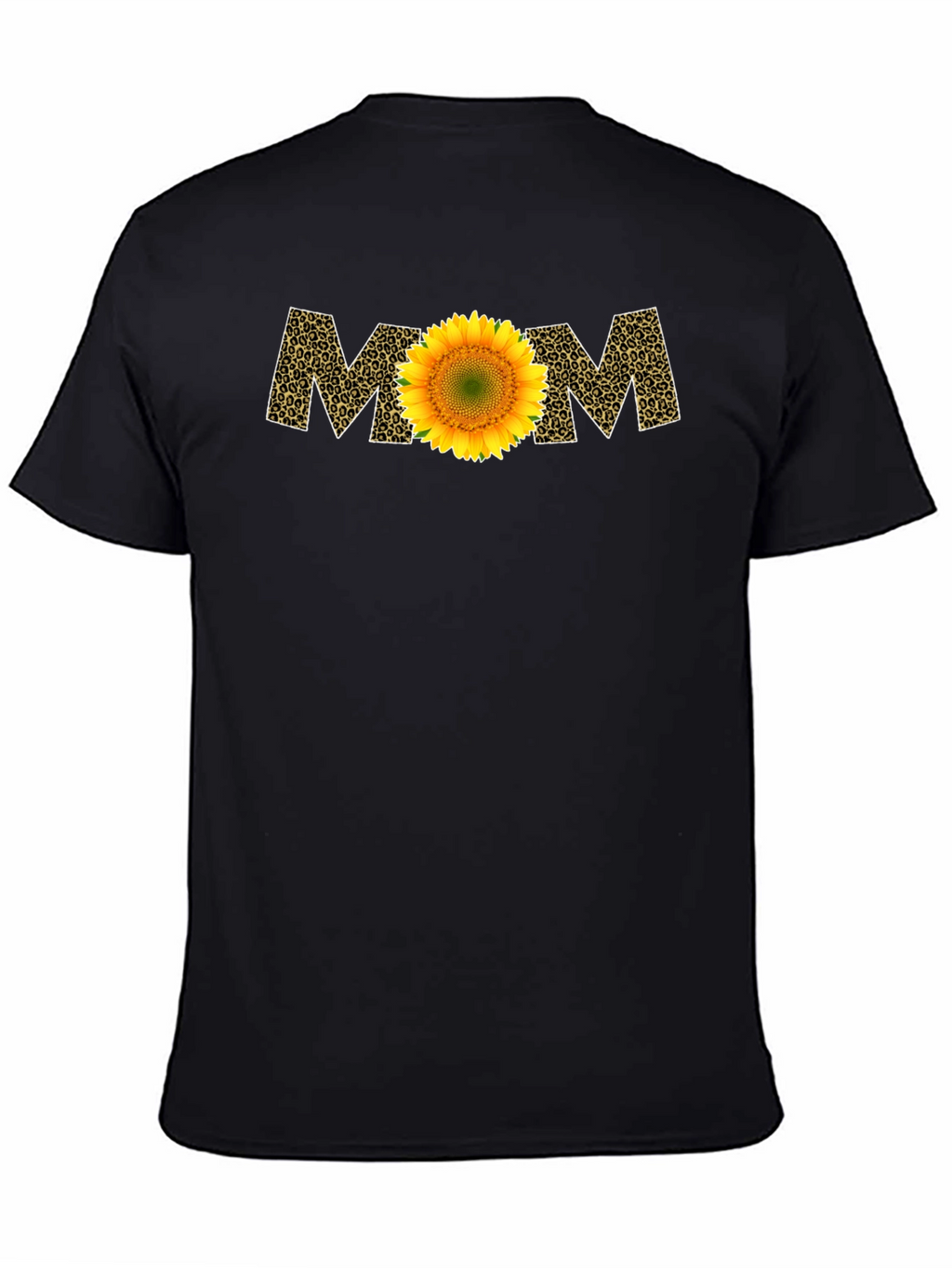 Sunflower Mom Leopard Print T-Shirt