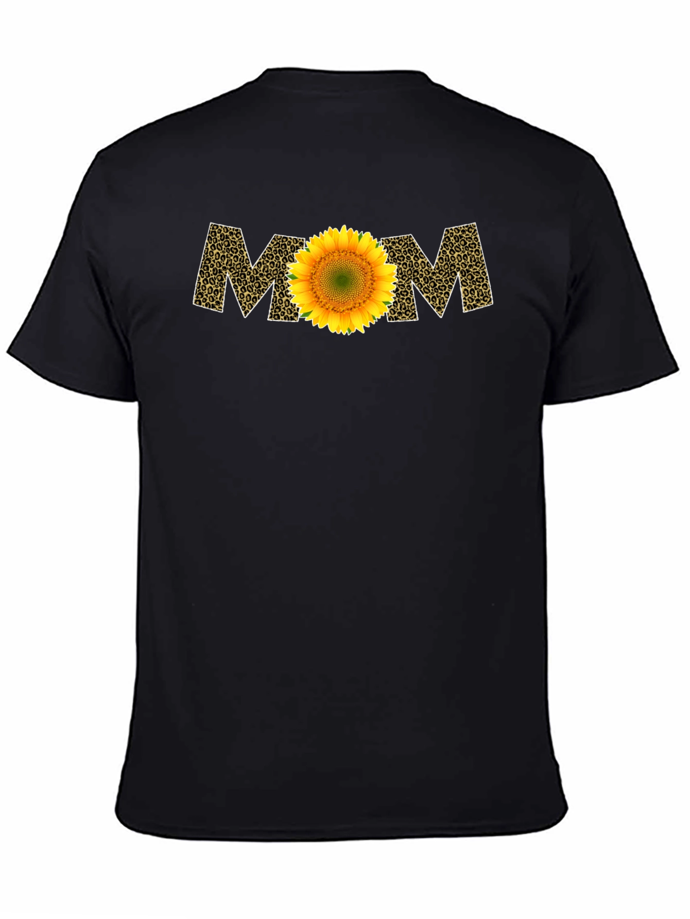 Sunflower Mom Leopard Print T-Shirt