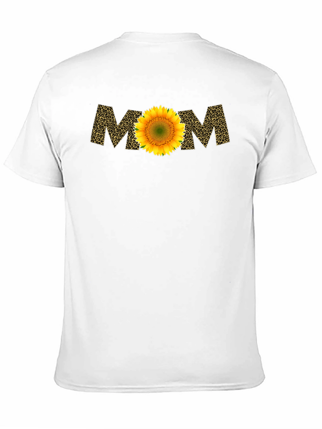 Sunflower Mom Leopard Print T-Shirt