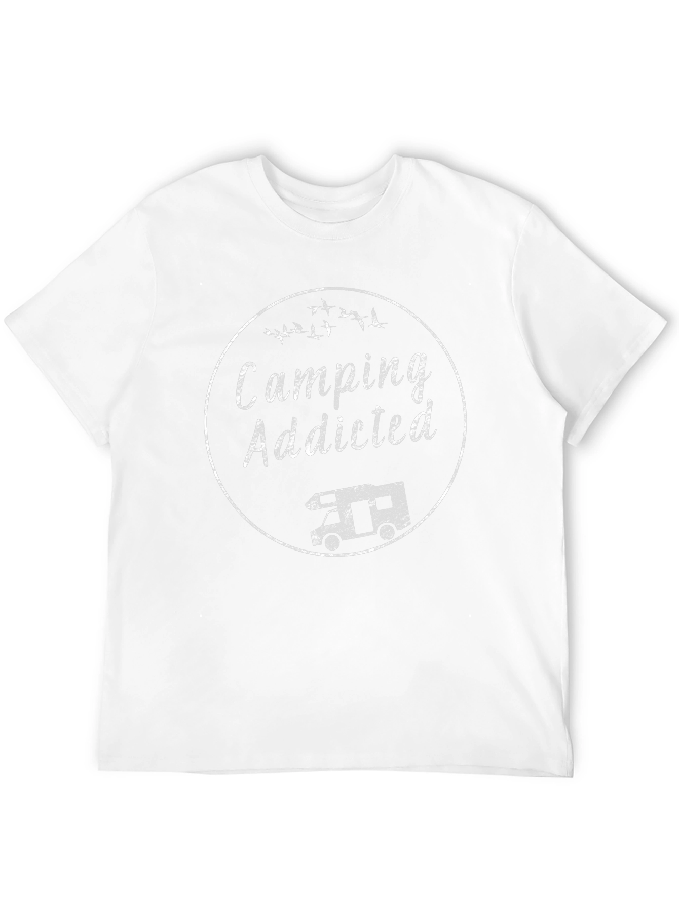 Camping Addicted T-Shirt - Unisex RV Camper Tee