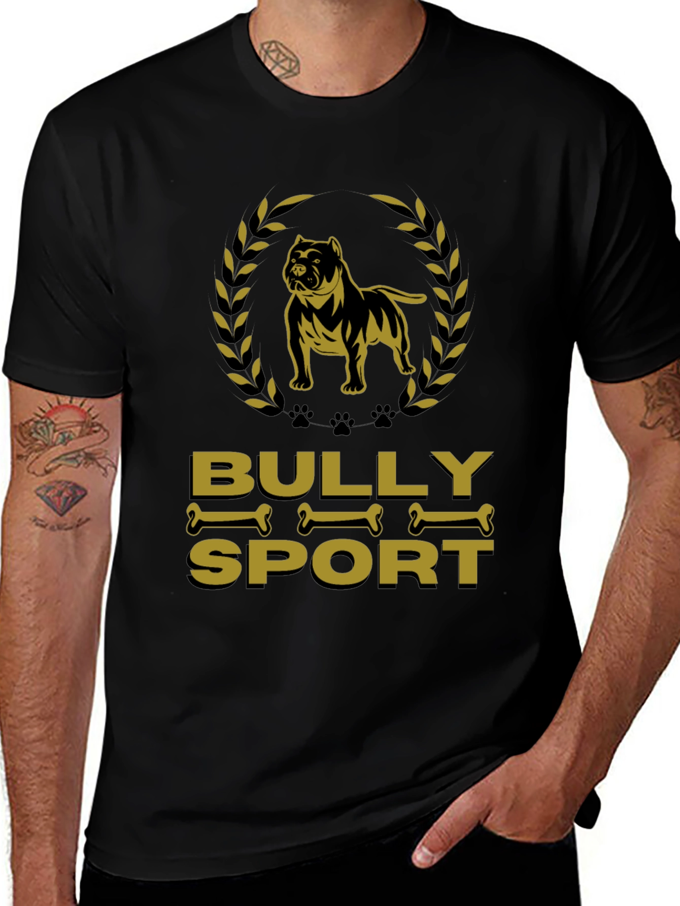 Bully Sport Dog Graphic T-Shirt