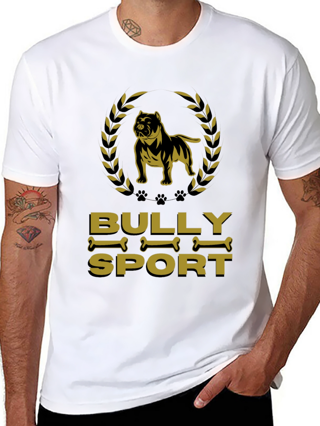 Bully Sport Dog Graphic T-Shirt