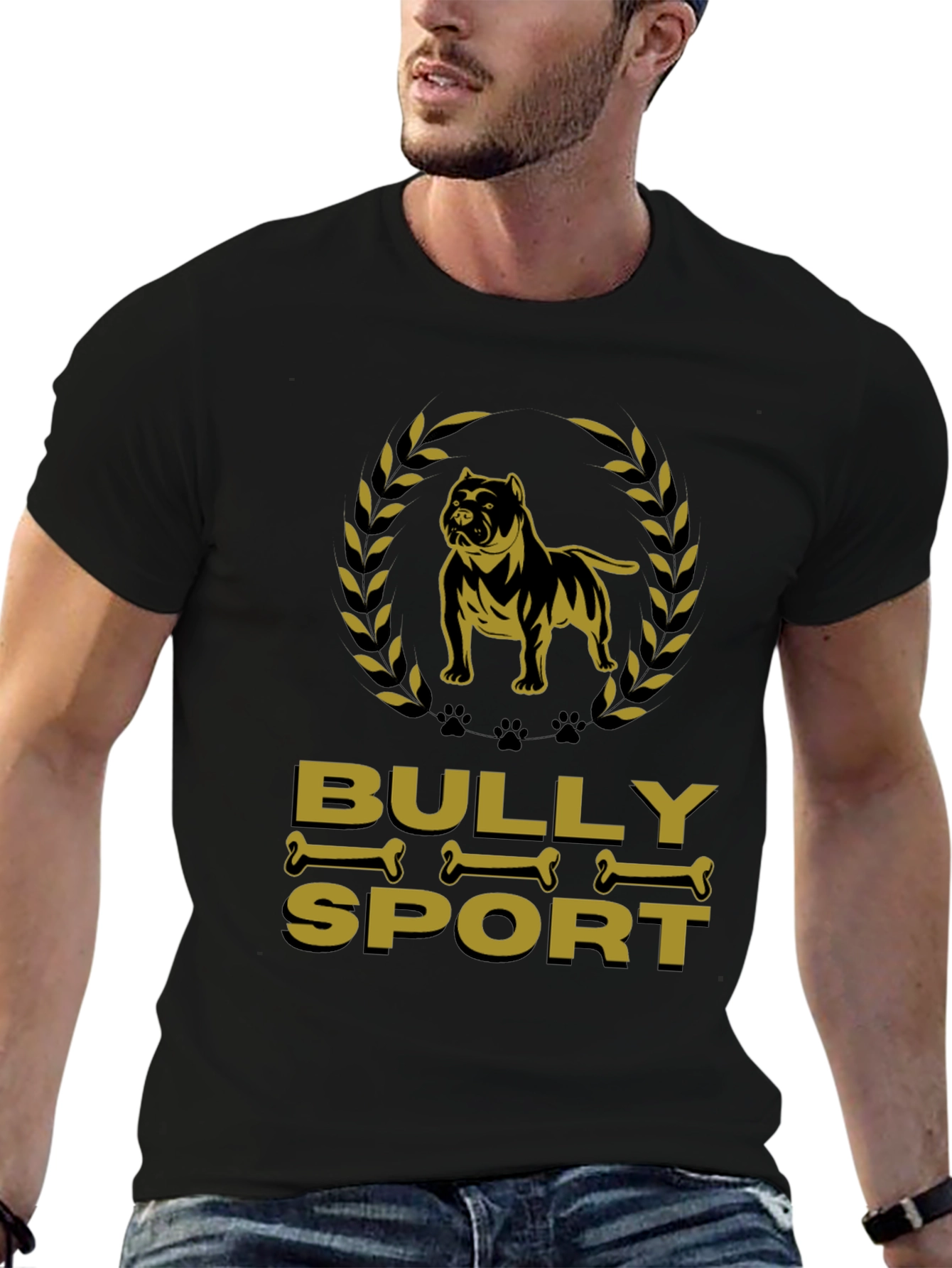 Bully Sport Dog Graphic T-Shirt