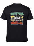 Medellin Colombia Graphic Tee - Retro Palm Tree Design