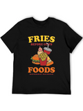 Fries Before Guys T-Shirt - Foodie Tee