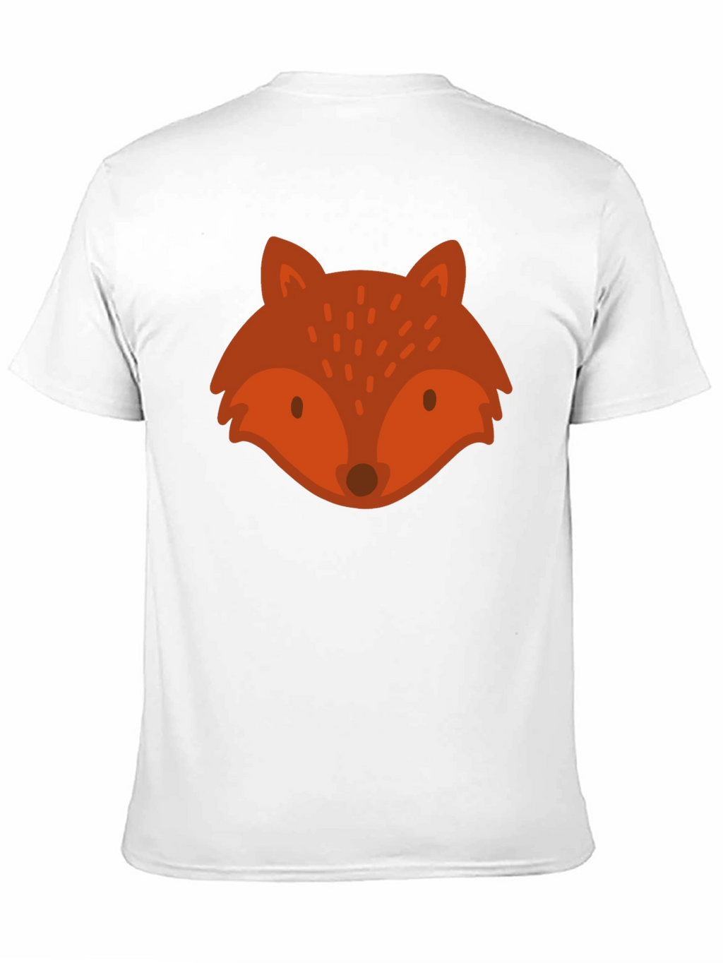 Fox Graphic Tee - Unisex Black Cotton T-Shirt