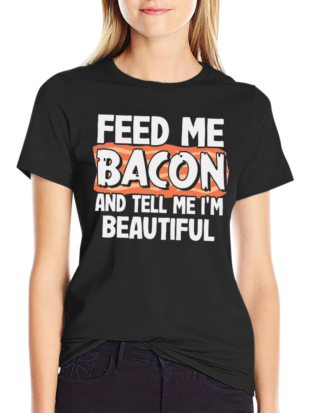 Feed Me Bacon Graphic Tee