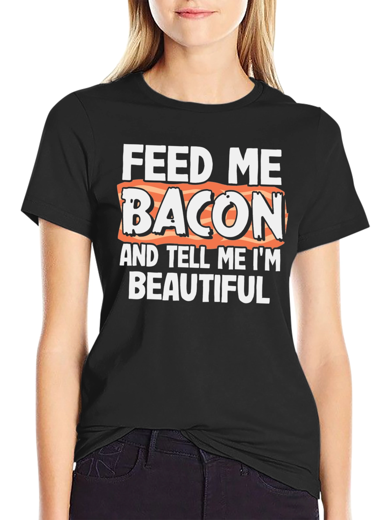 Feed Me Bacon Graphic Tee