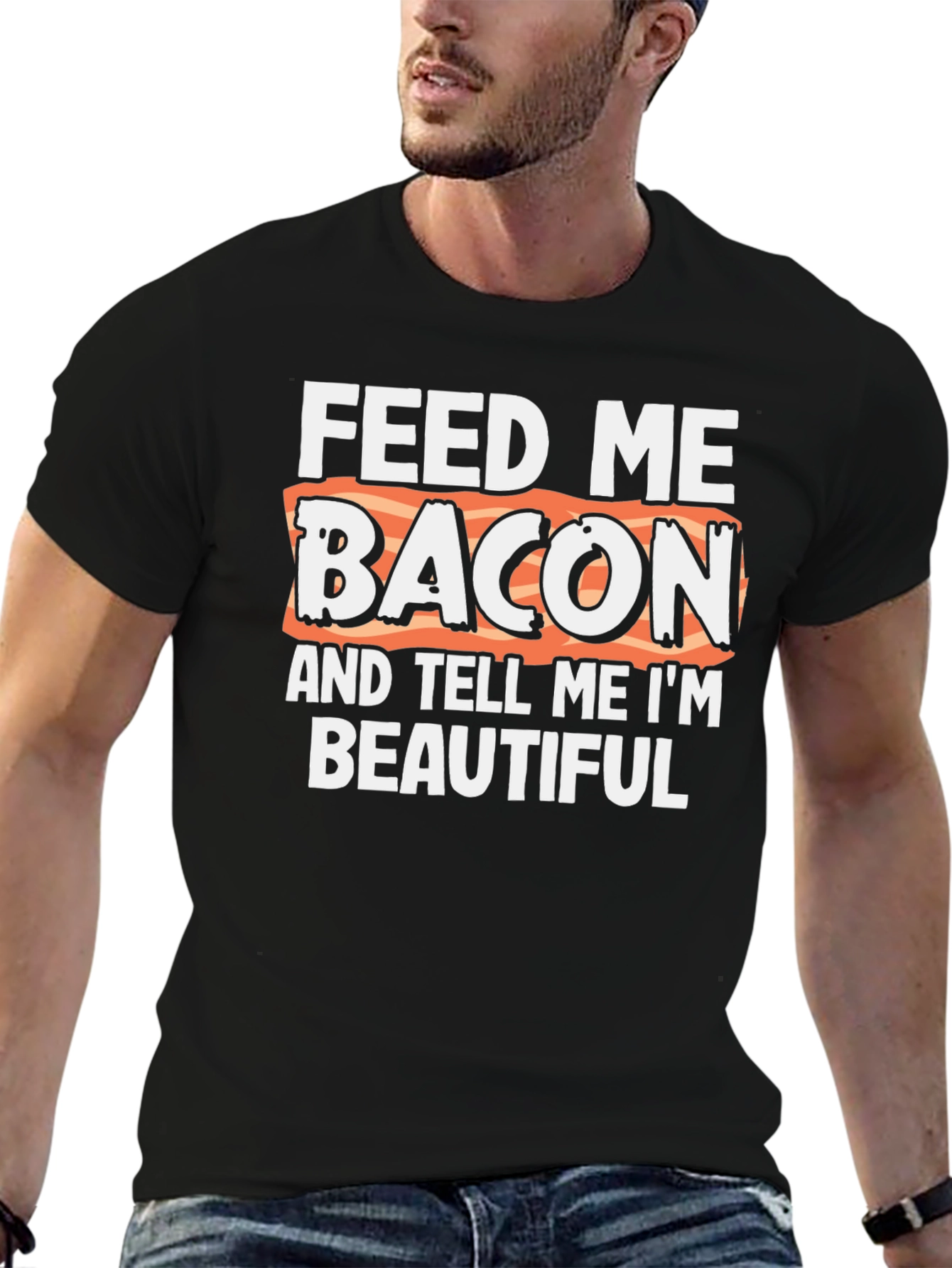 Feed Me Bacon Graphic Tee