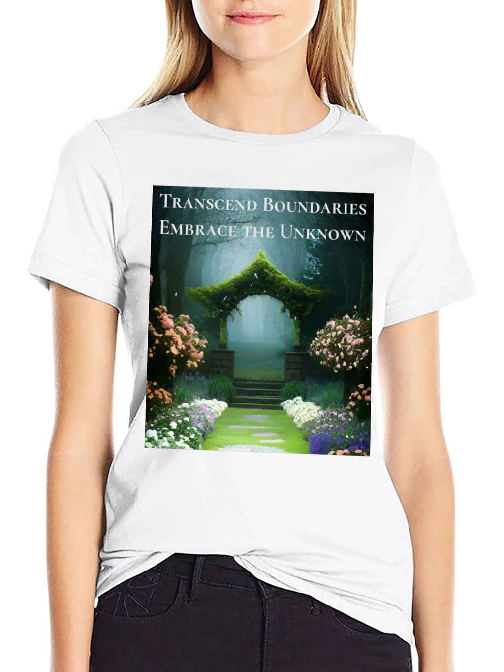 Transcend Boundaries T-Shirt - Embrace the Unknown