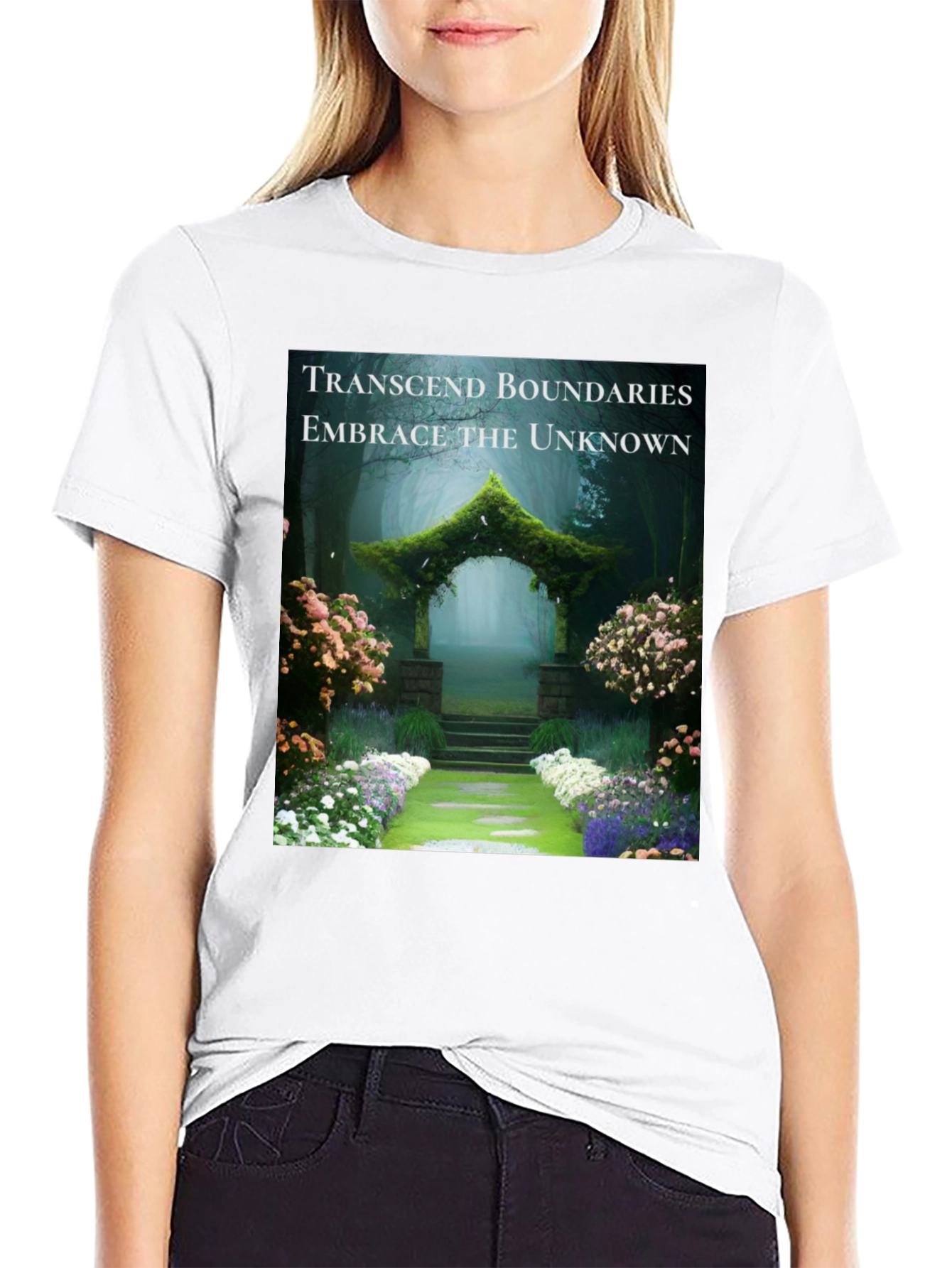 Transcend Boundaries T-Shirt - Embrace the Unknown