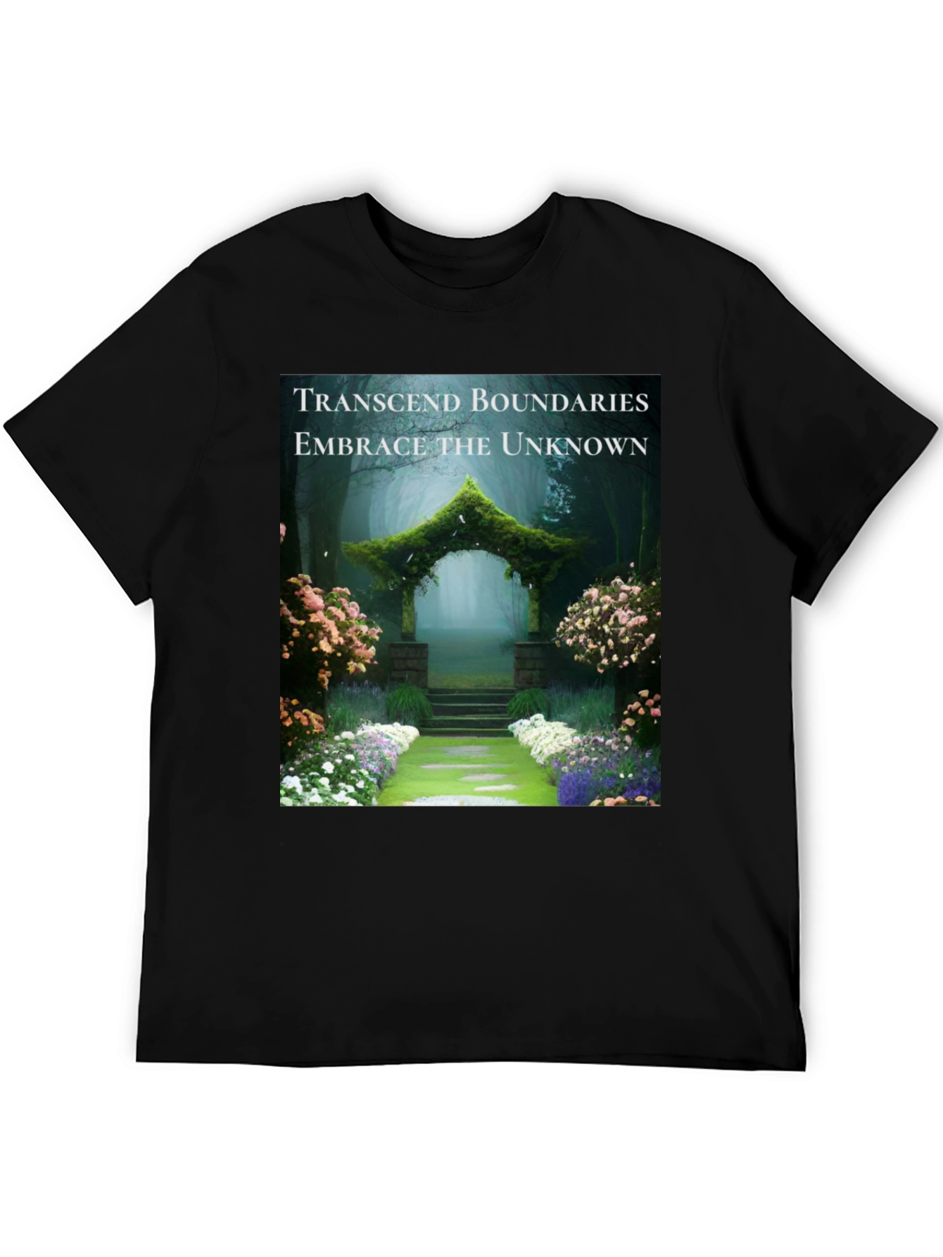 Transcend Boundaries T-Shirt - Embrace the Unknown
