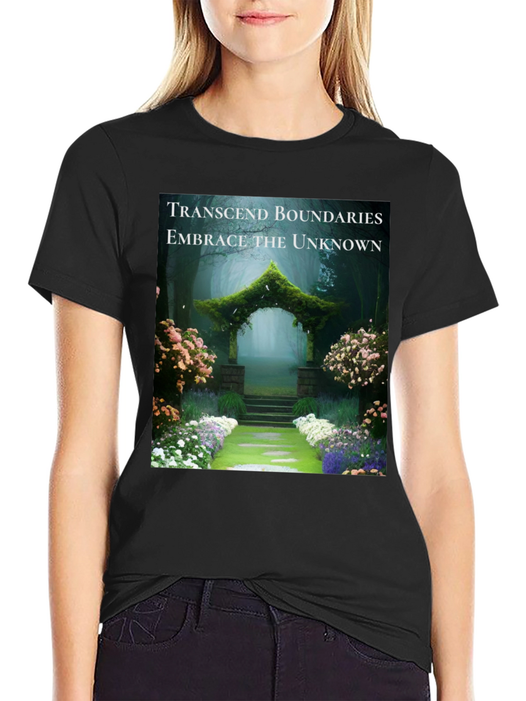 Transcend Boundaries T-Shirt - Embrace the Unknown