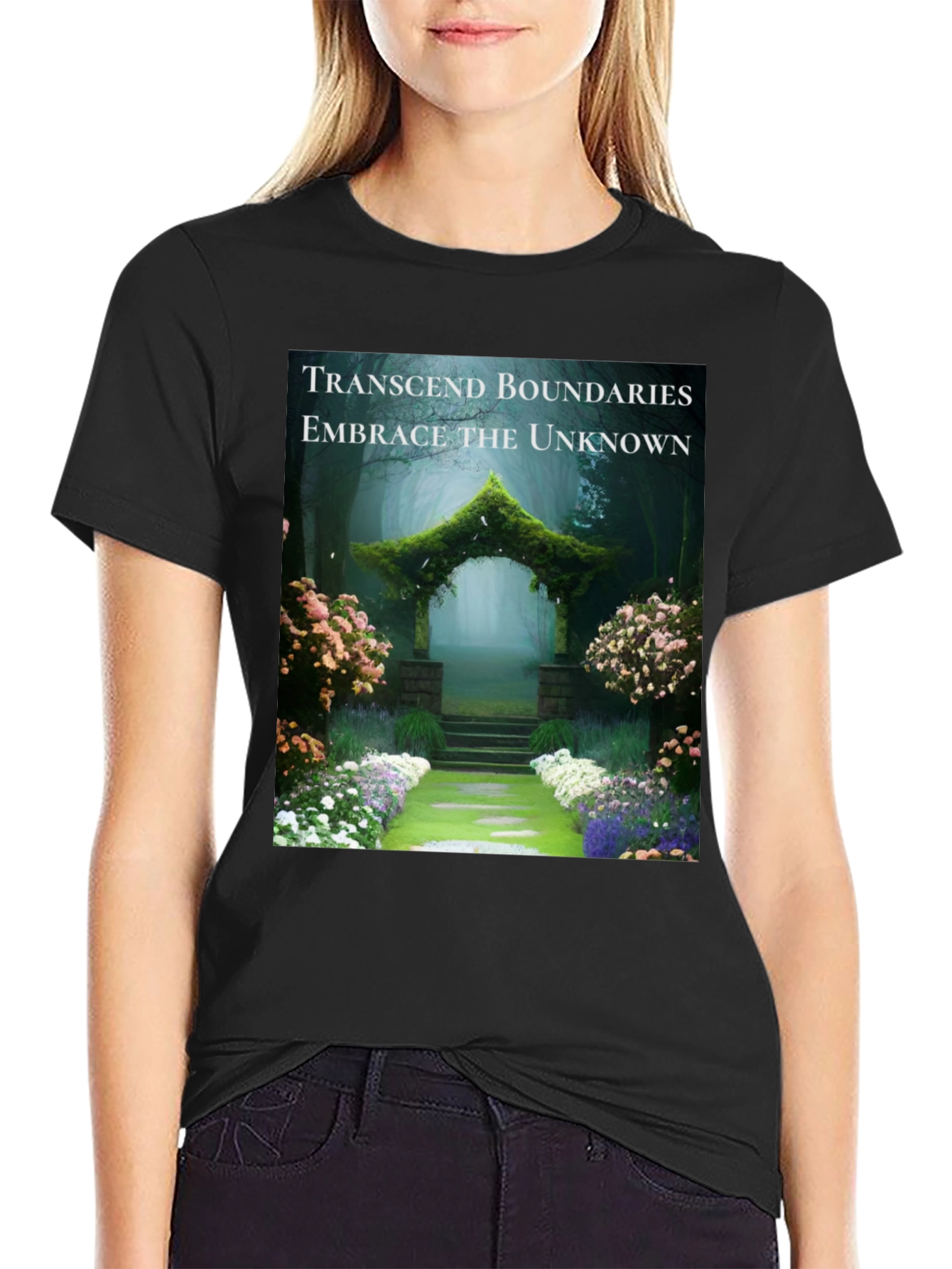 Transcend Boundaries T-Shirt - Embrace the Unknown