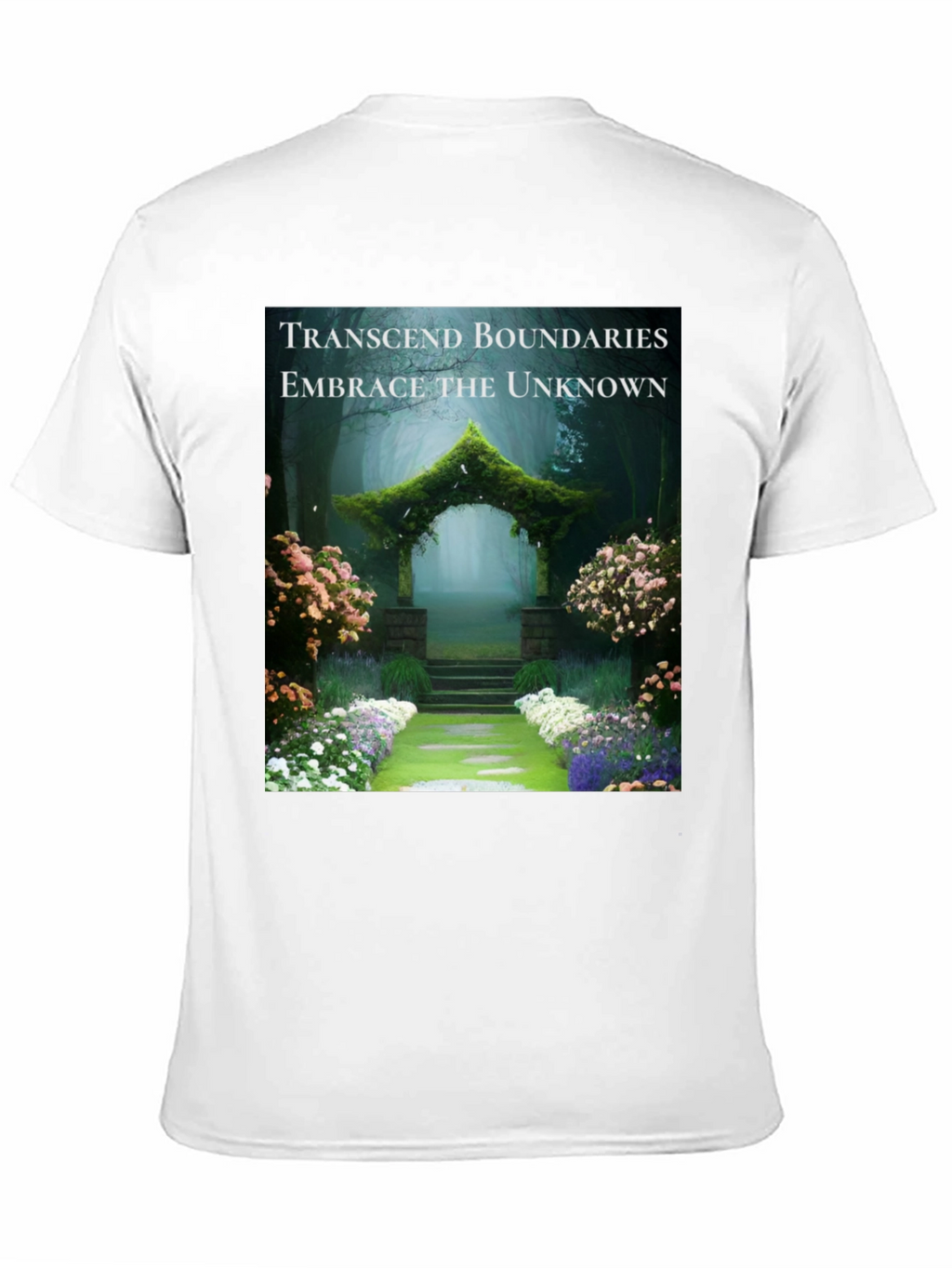 Transcend Boundaries T-Shirt - Embrace the Unknown