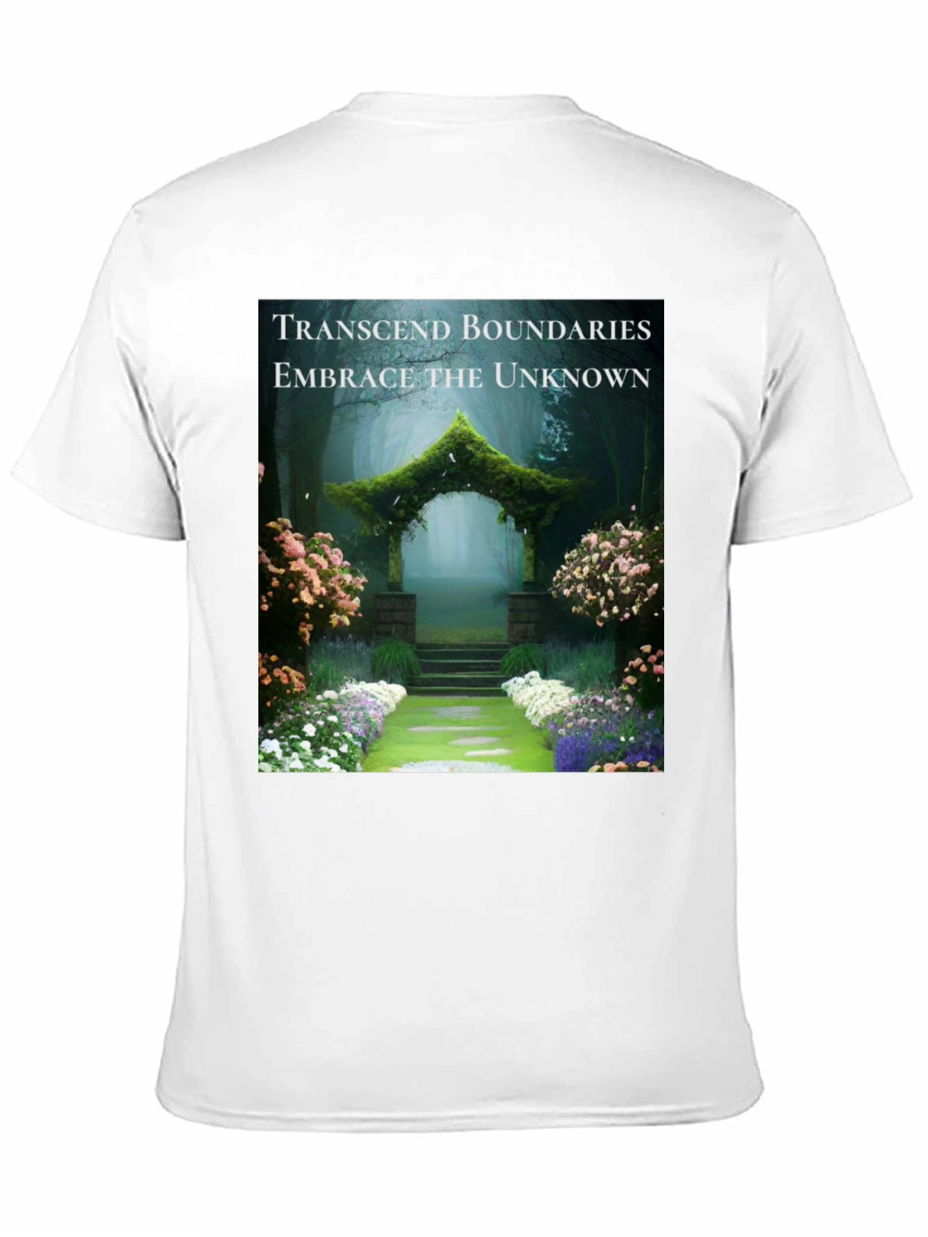 Transcend Boundaries T-Shirt - Embrace the Unknown