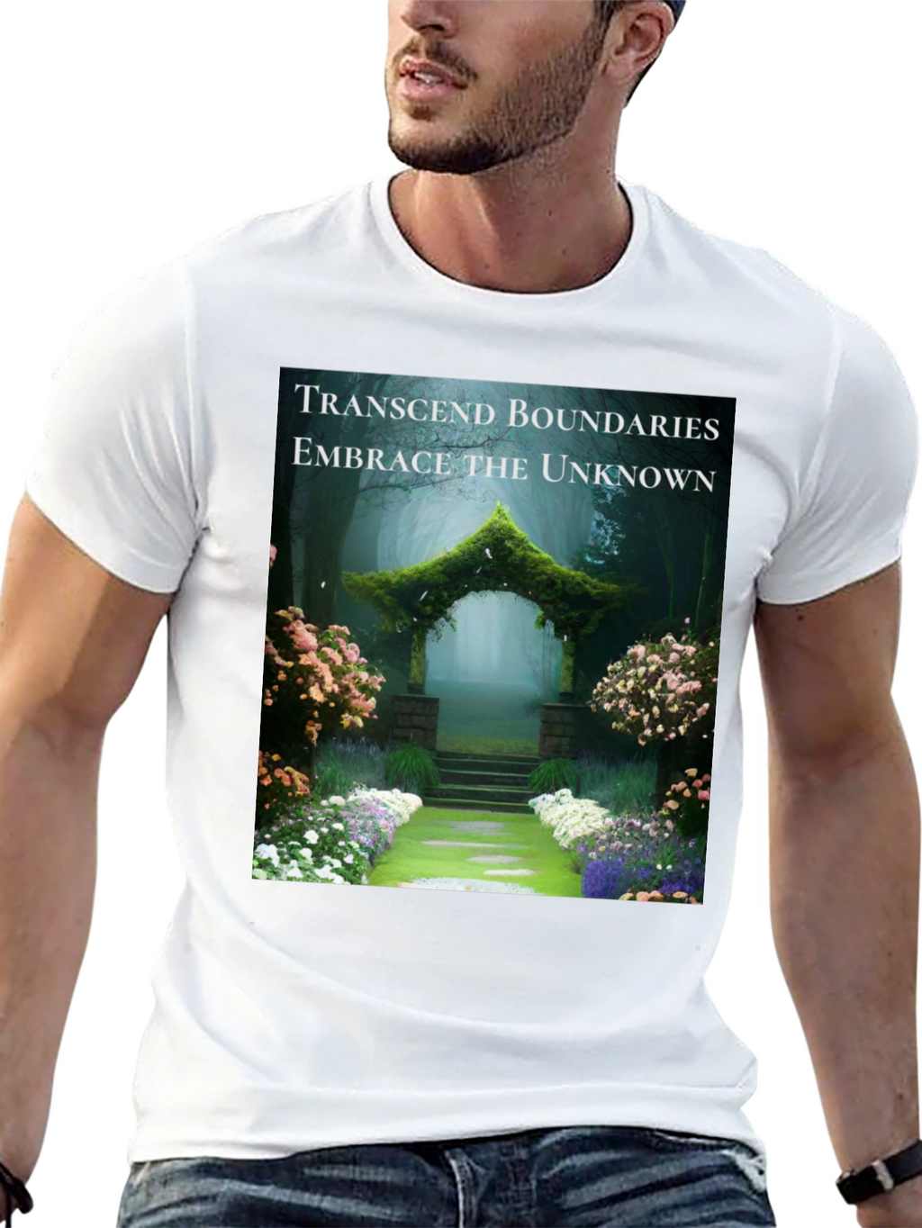 Transcend Boundaries T-Shirt - Embrace the Unknown