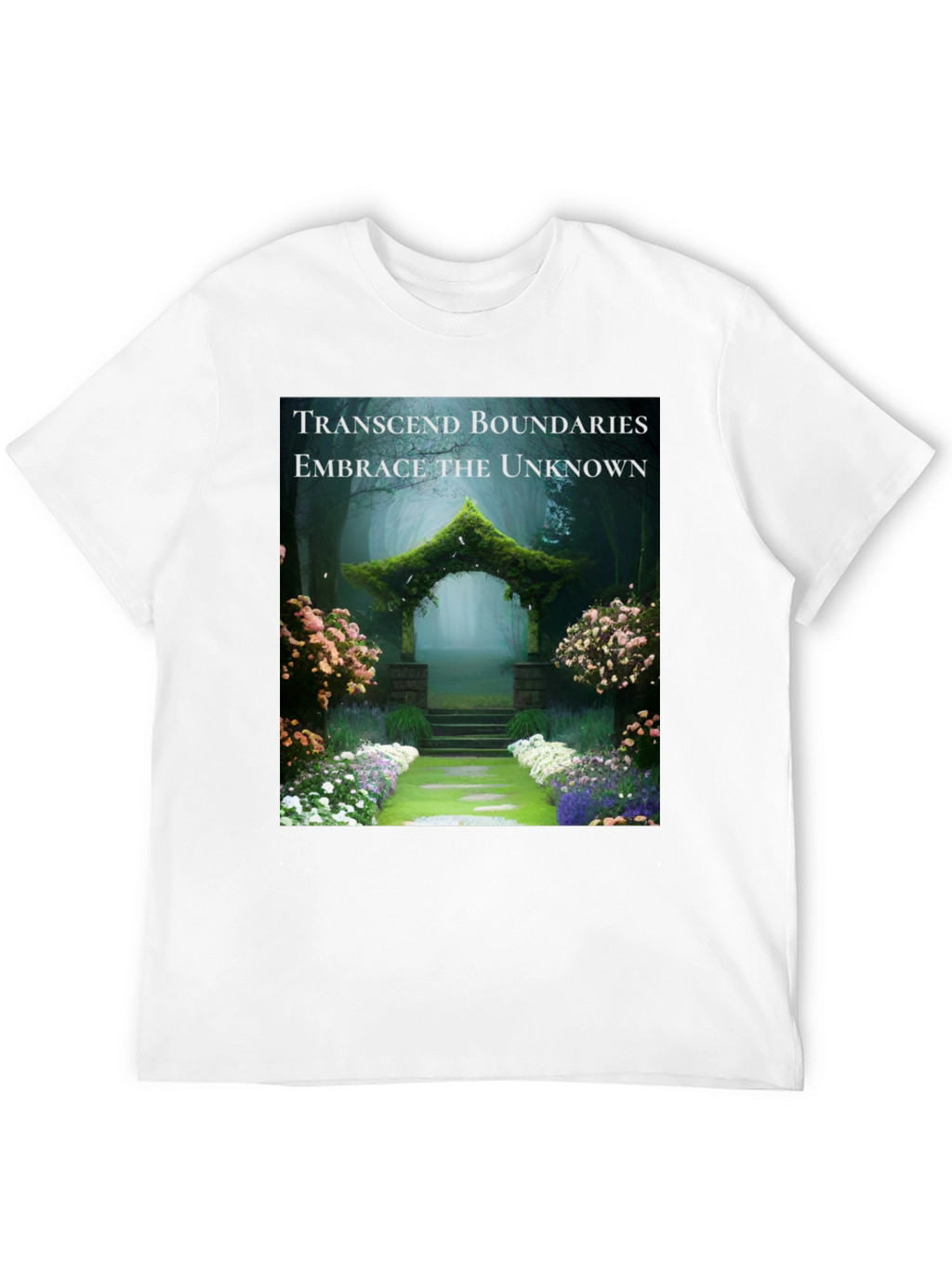 Transcend Boundaries T-Shirt - Embrace the Unknown