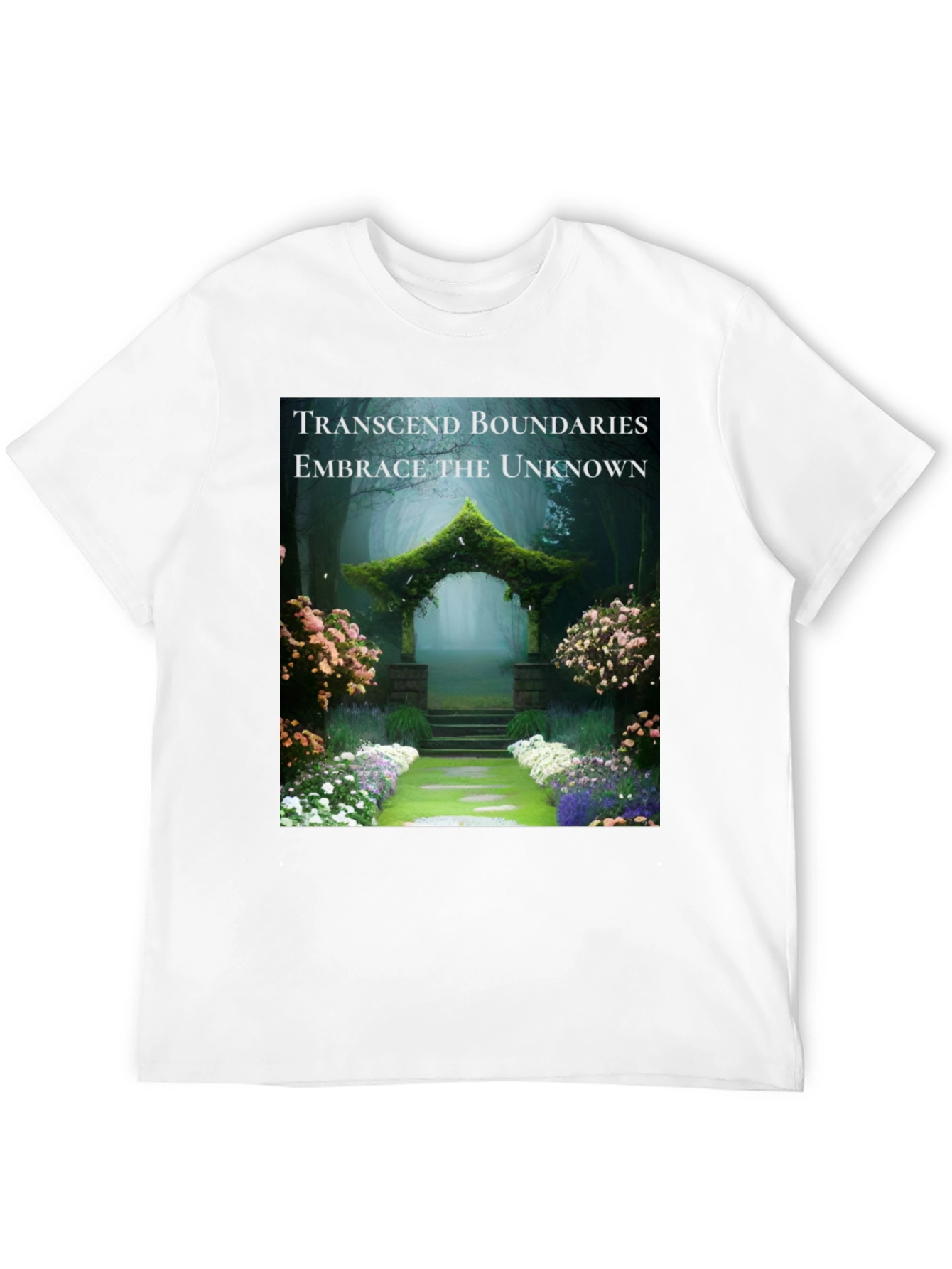 Transcend Boundaries T-Shirt - Embrace the Unknown