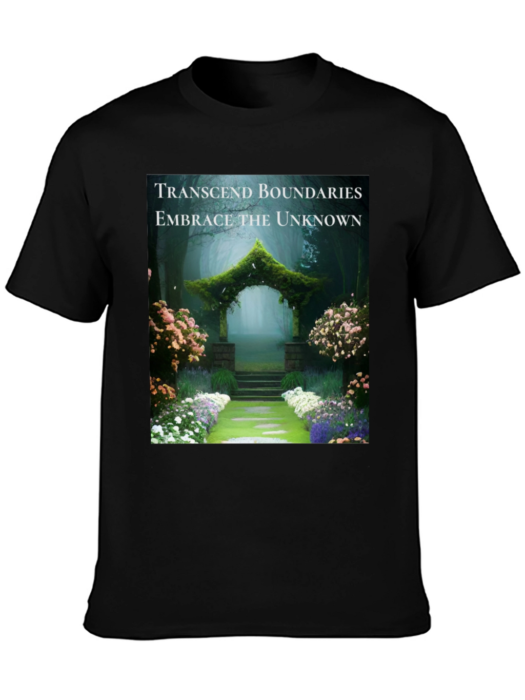 Transcend Boundaries T-Shirt - Embrace the Unknown