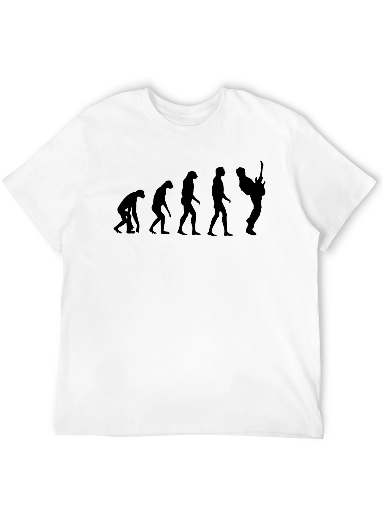 Evolution of Rocker Black T-Shirt