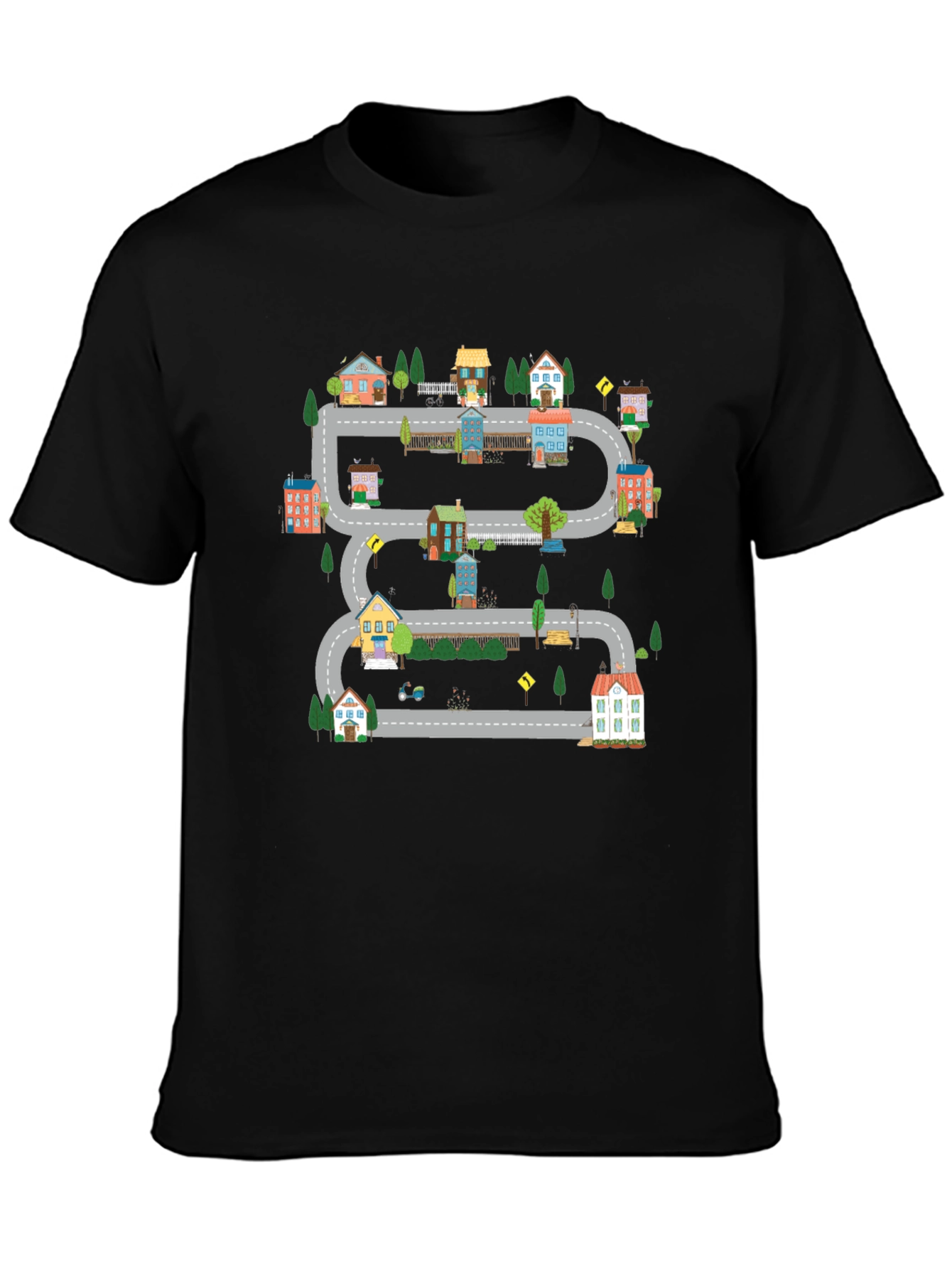 Road Trip T-Shirt Fun Town Graphic Tee
