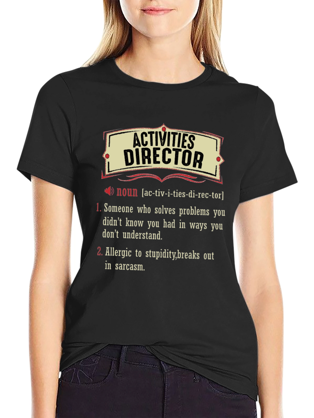 Activities Director Definition T-Shirt
