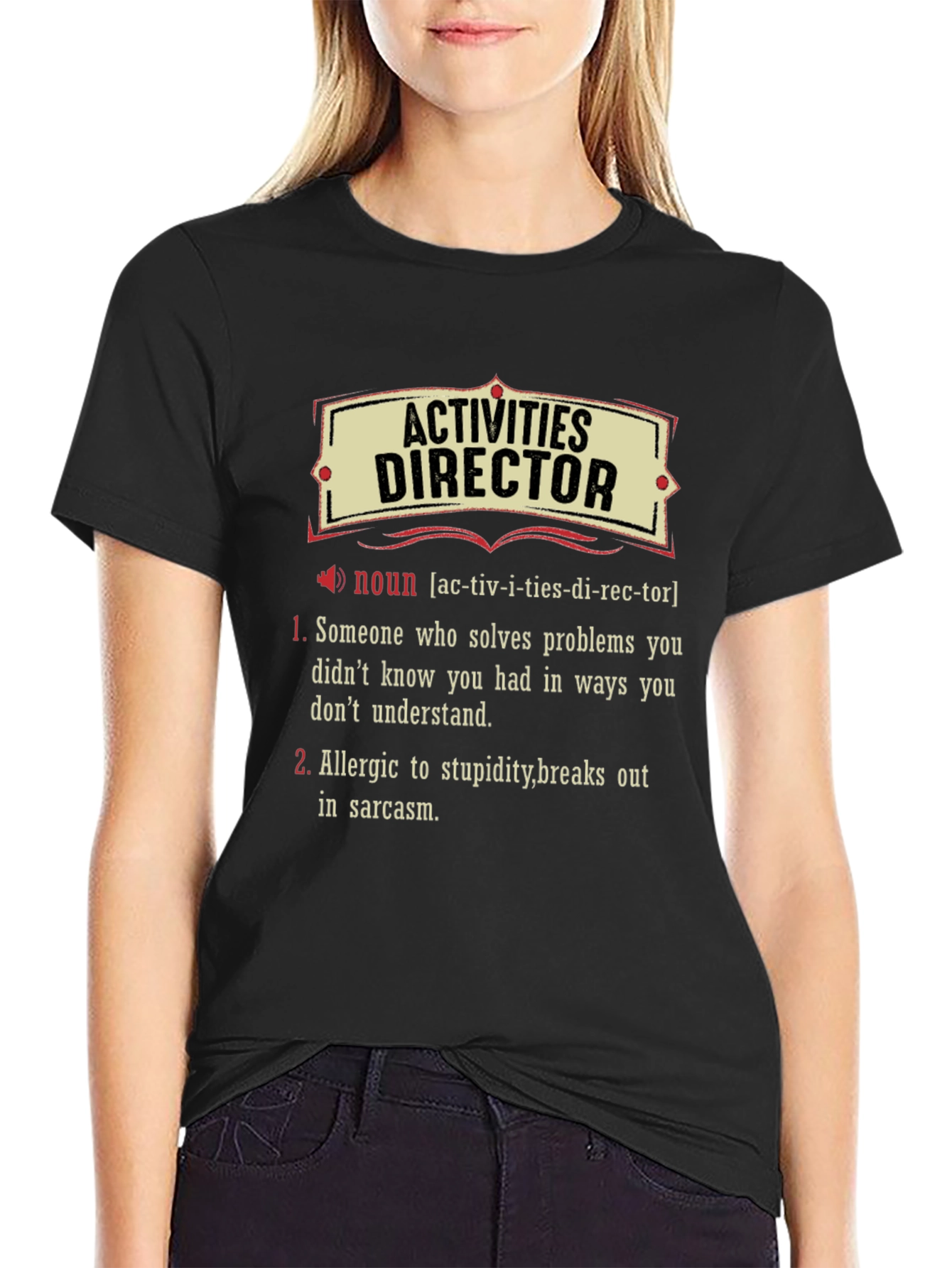 Activities Director Definition T-Shirt