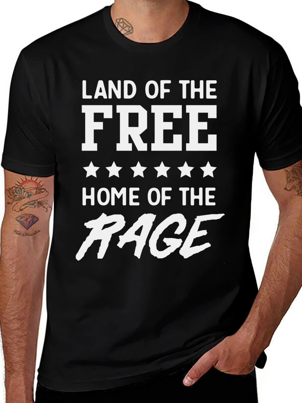 Land of the Free Home of the Rage T-Shirt