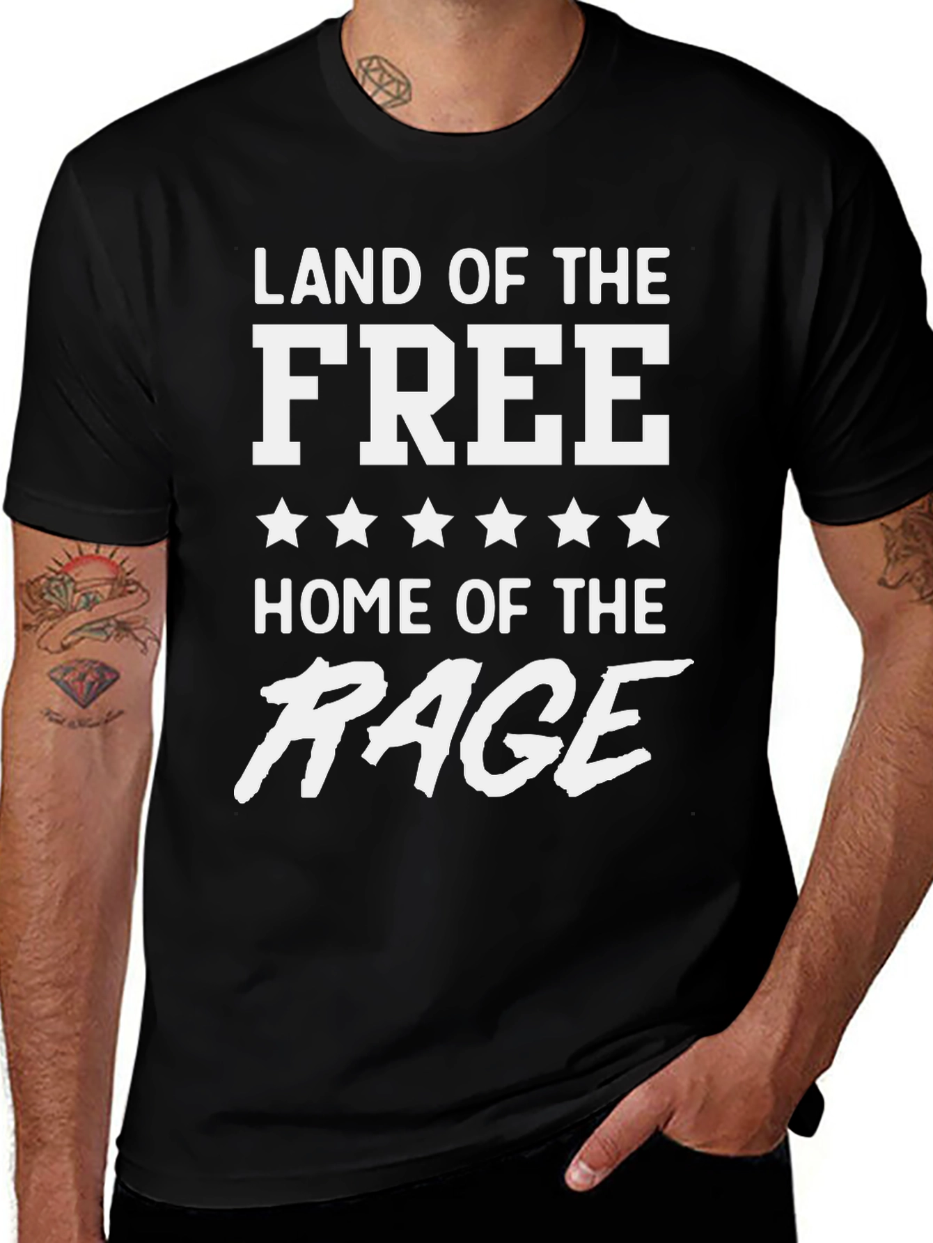 Land of the Free Home of the Rage T-Shirt