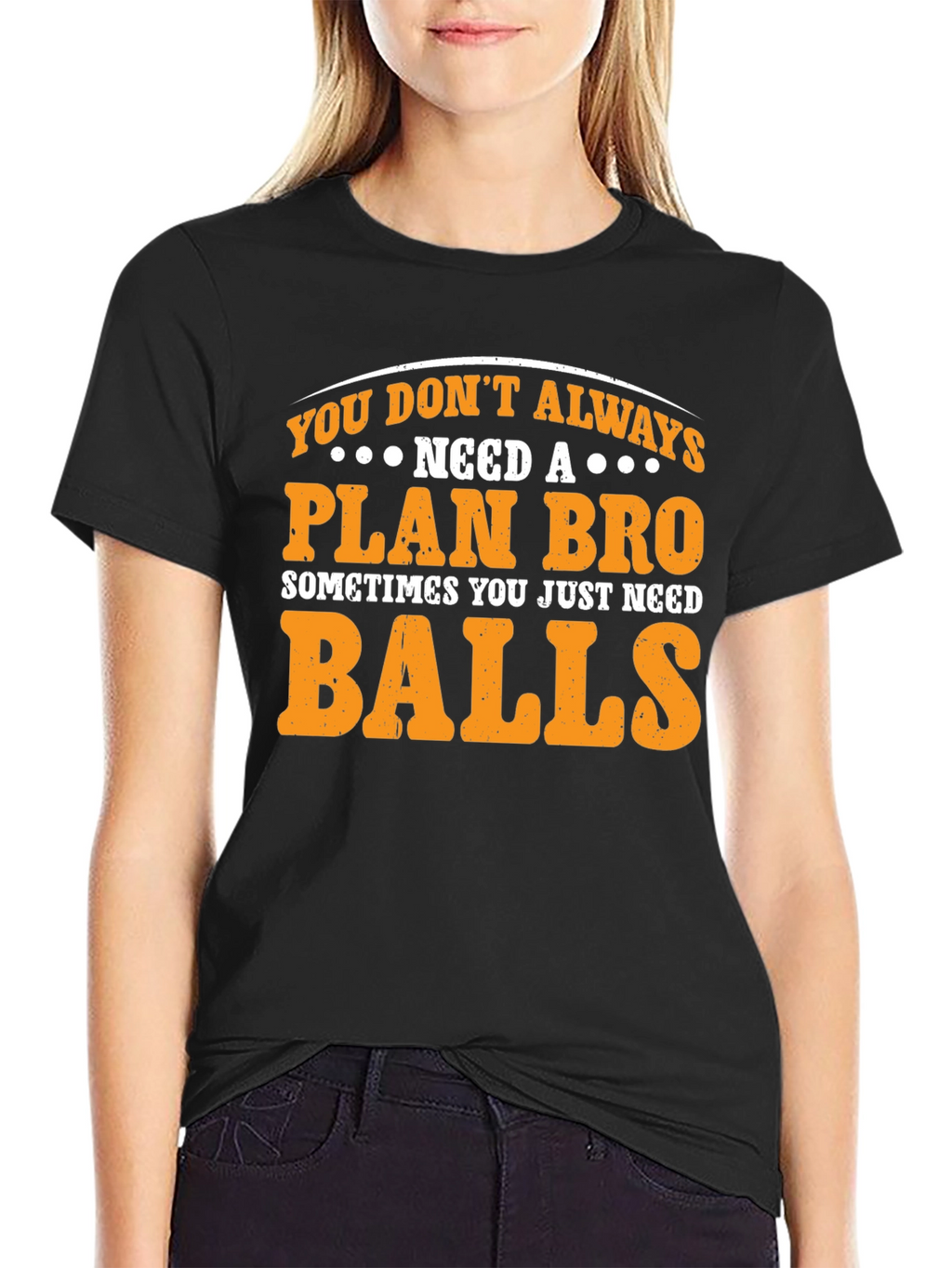 Plan Bro Graphic T-Shirt - Need Balls Tee