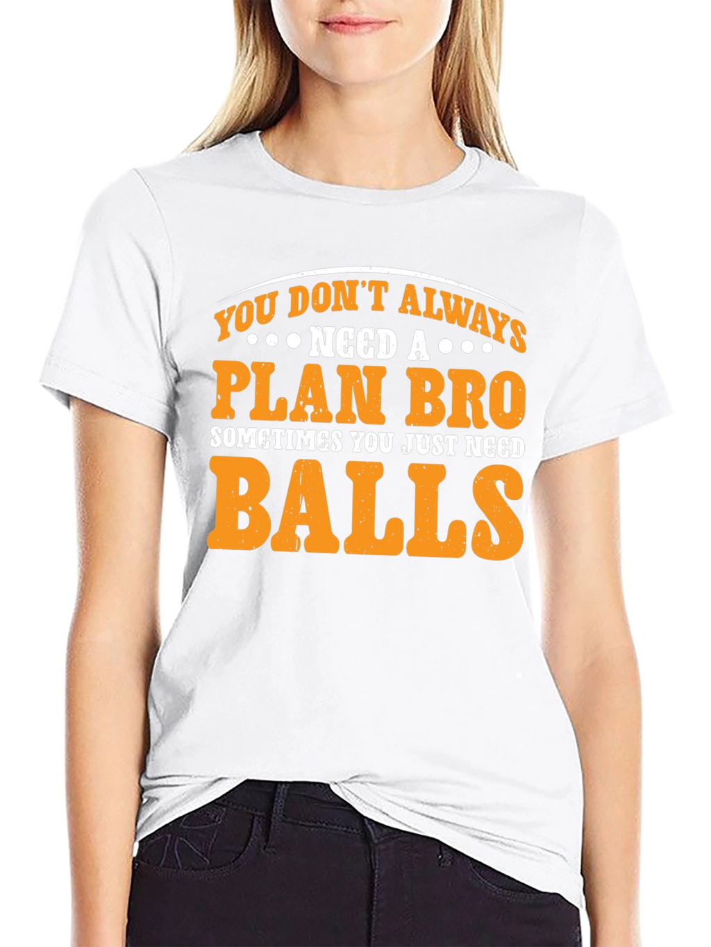 Plan Bro Graphic T-Shirt - Need Balls Tee
