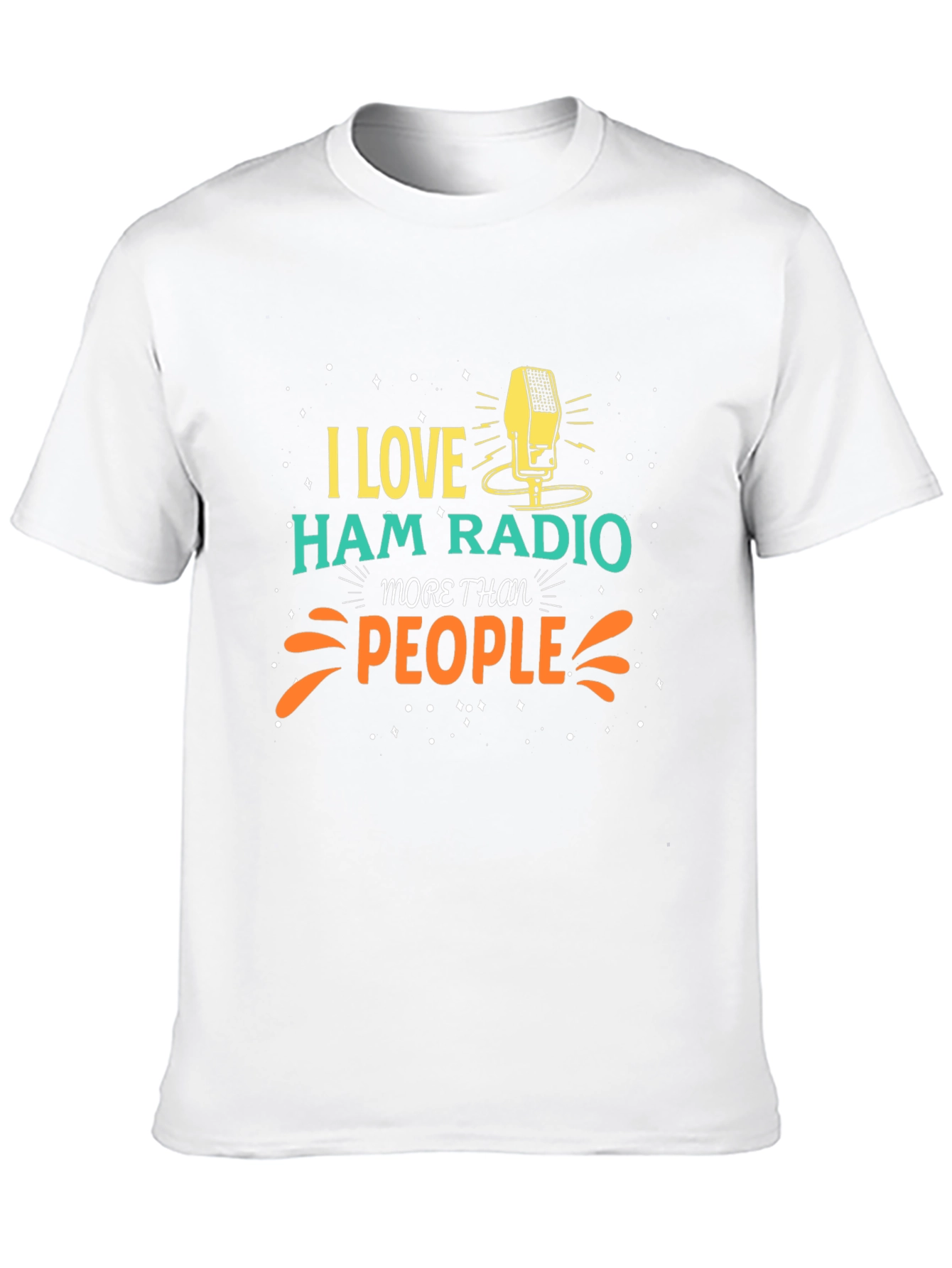 I Love Ham Radio Graphic T-Shirt