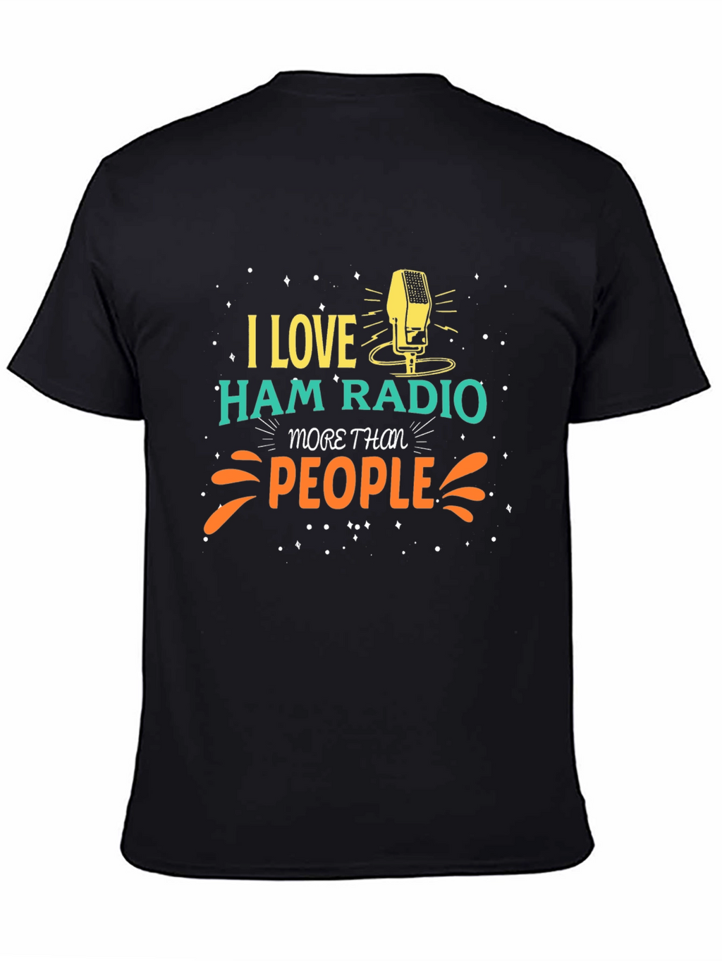I Love Ham Radio Graphic T-Shirt