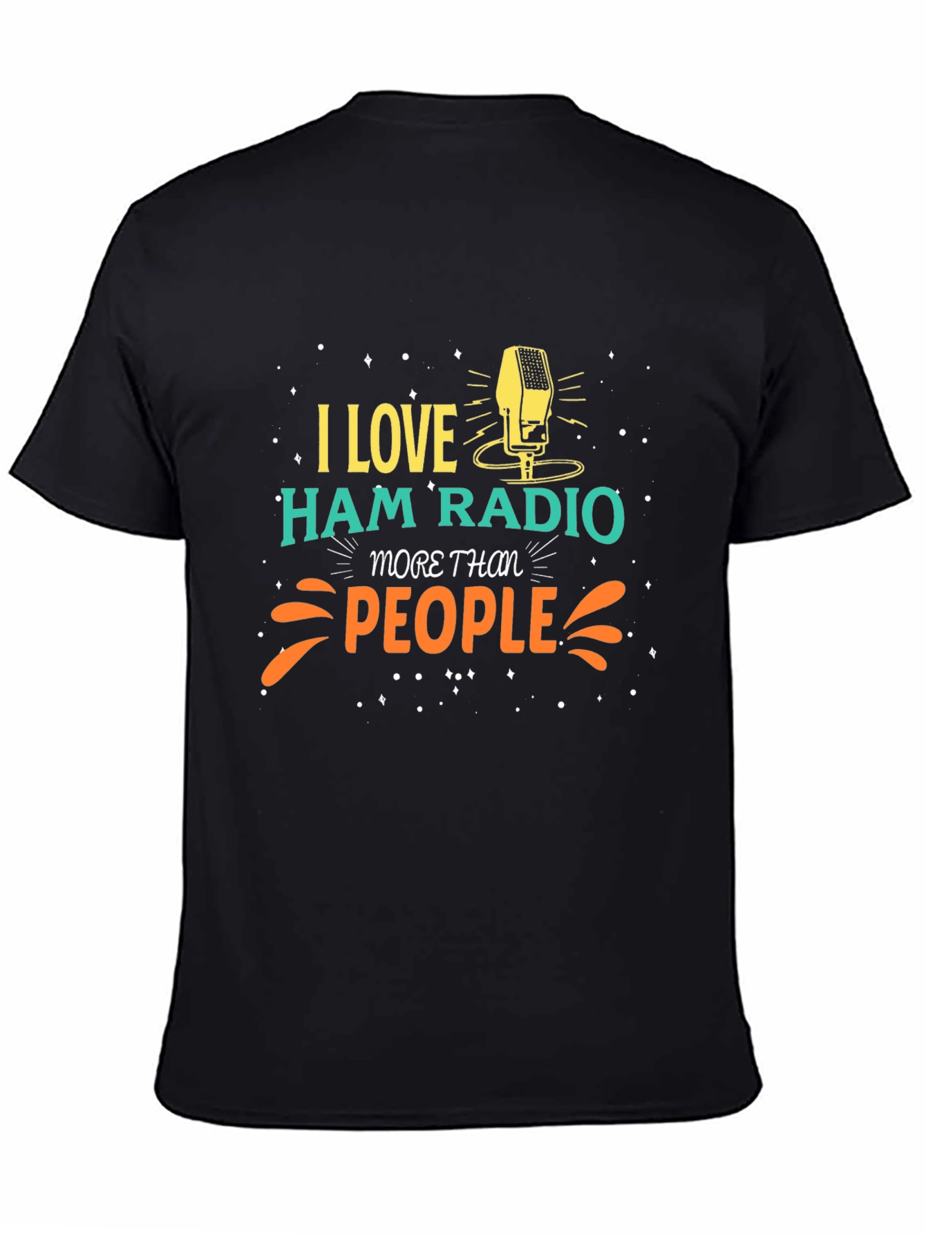 I Love Ham Radio Graphic T-Shirt