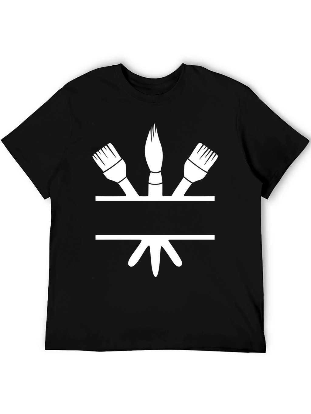Painters Brush T-Shirt - Creative Design