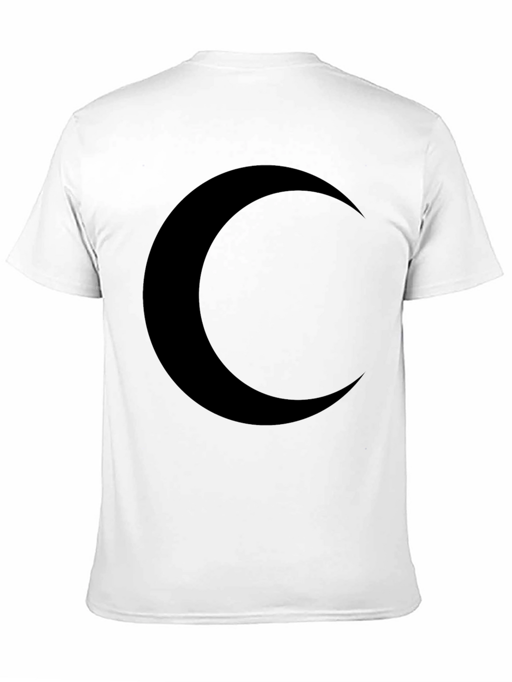 Crescent Moon Black T-Shirt - Stylish & Comfortable