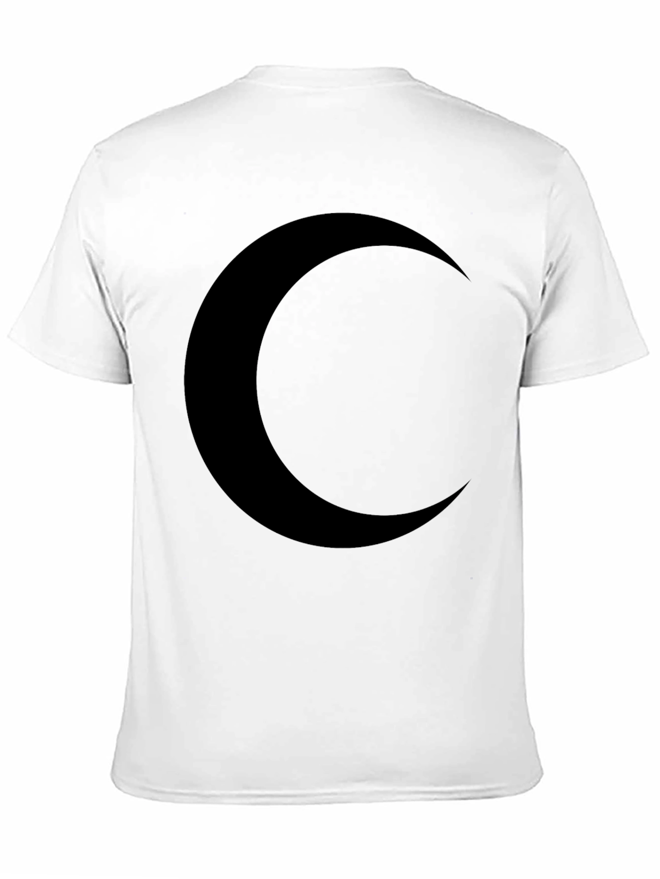 Crescent Moon Black T-Shirt - Stylish & Comfortable