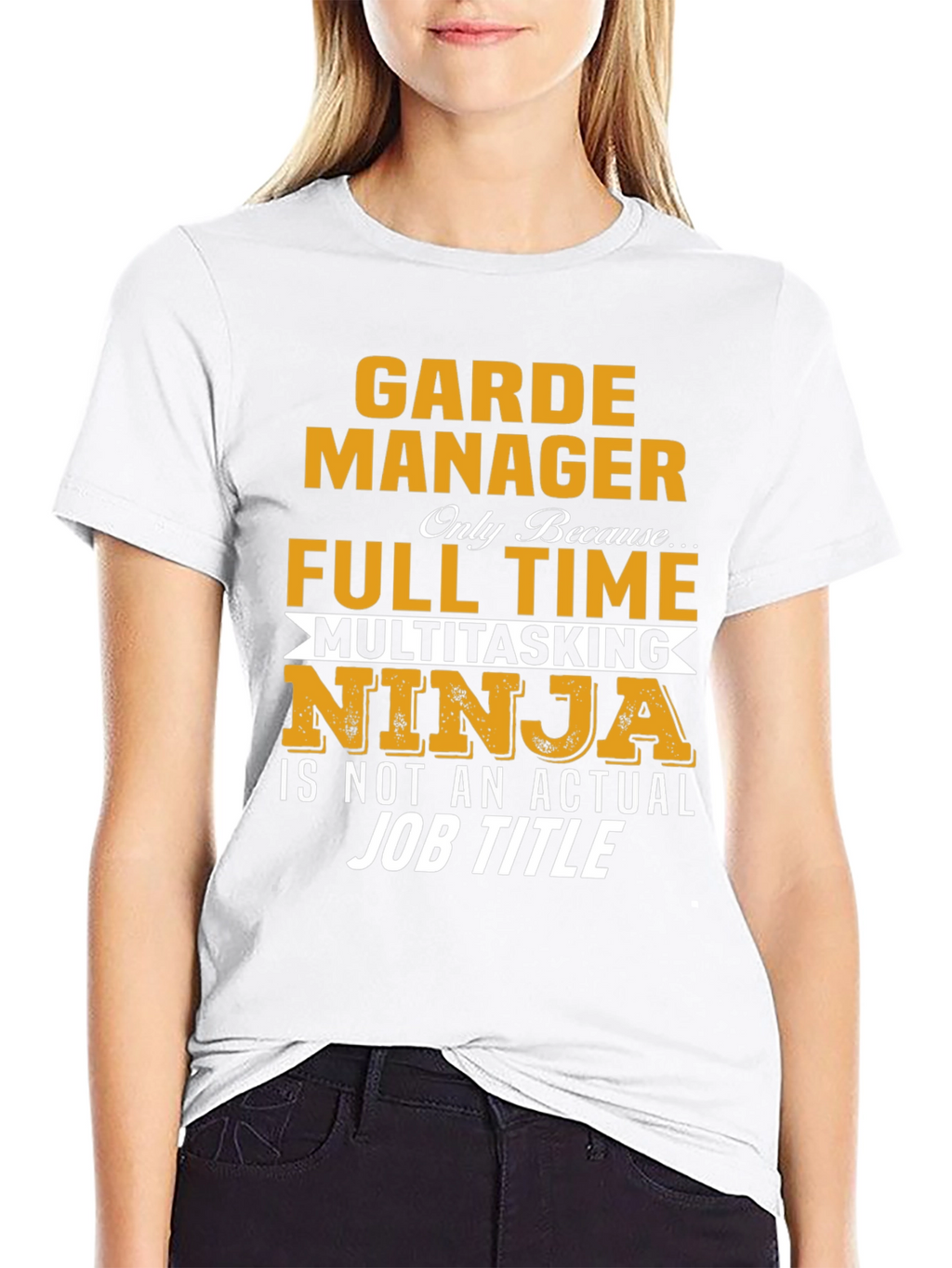 Garde Manager Multitasking Ninja Job T-Shirt
