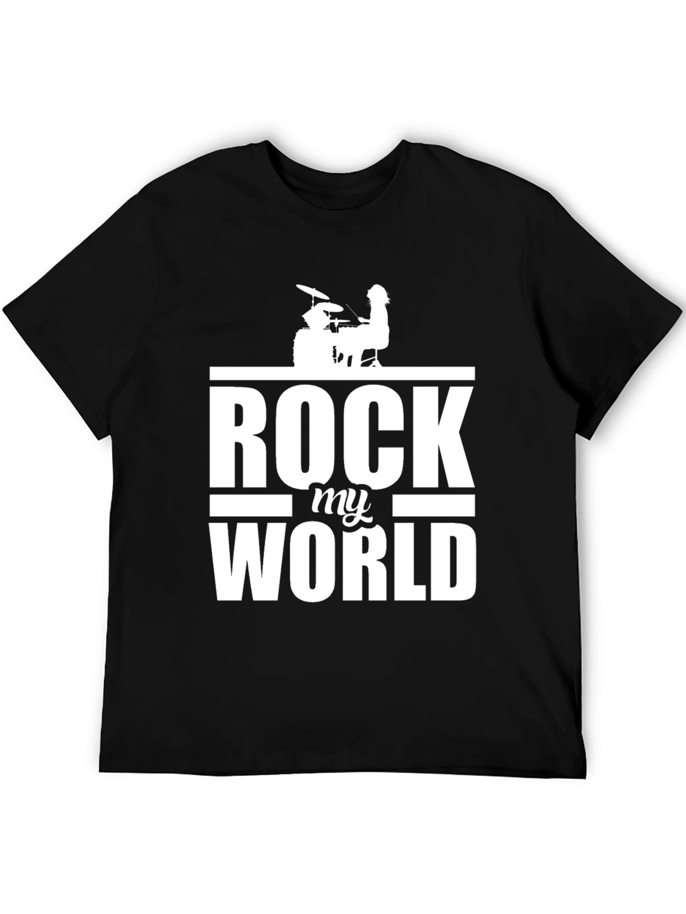 Rock My World Graphic Tee - Music Lover T-Shirt