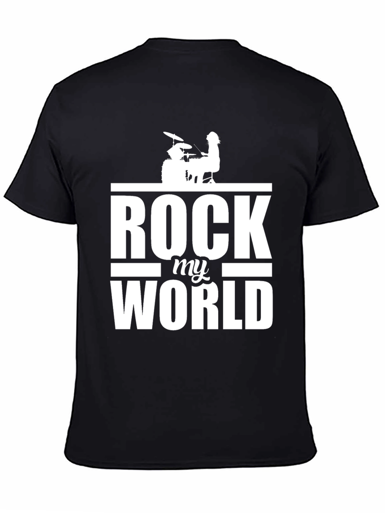 Rock My World Graphic Tee - Music Lover T-Shirt