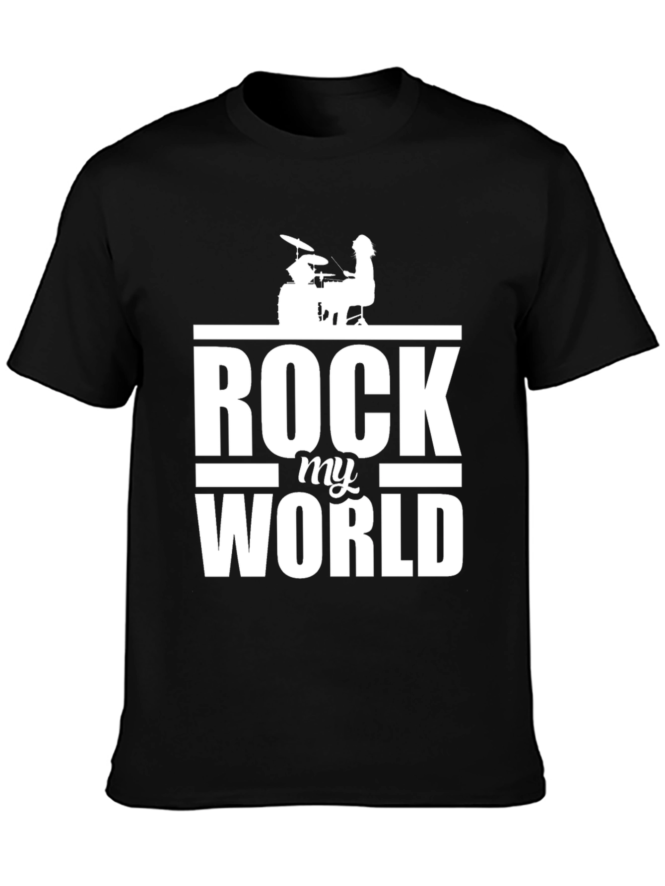 Rock My World Graphic Tee - Music Lover T-Shirt