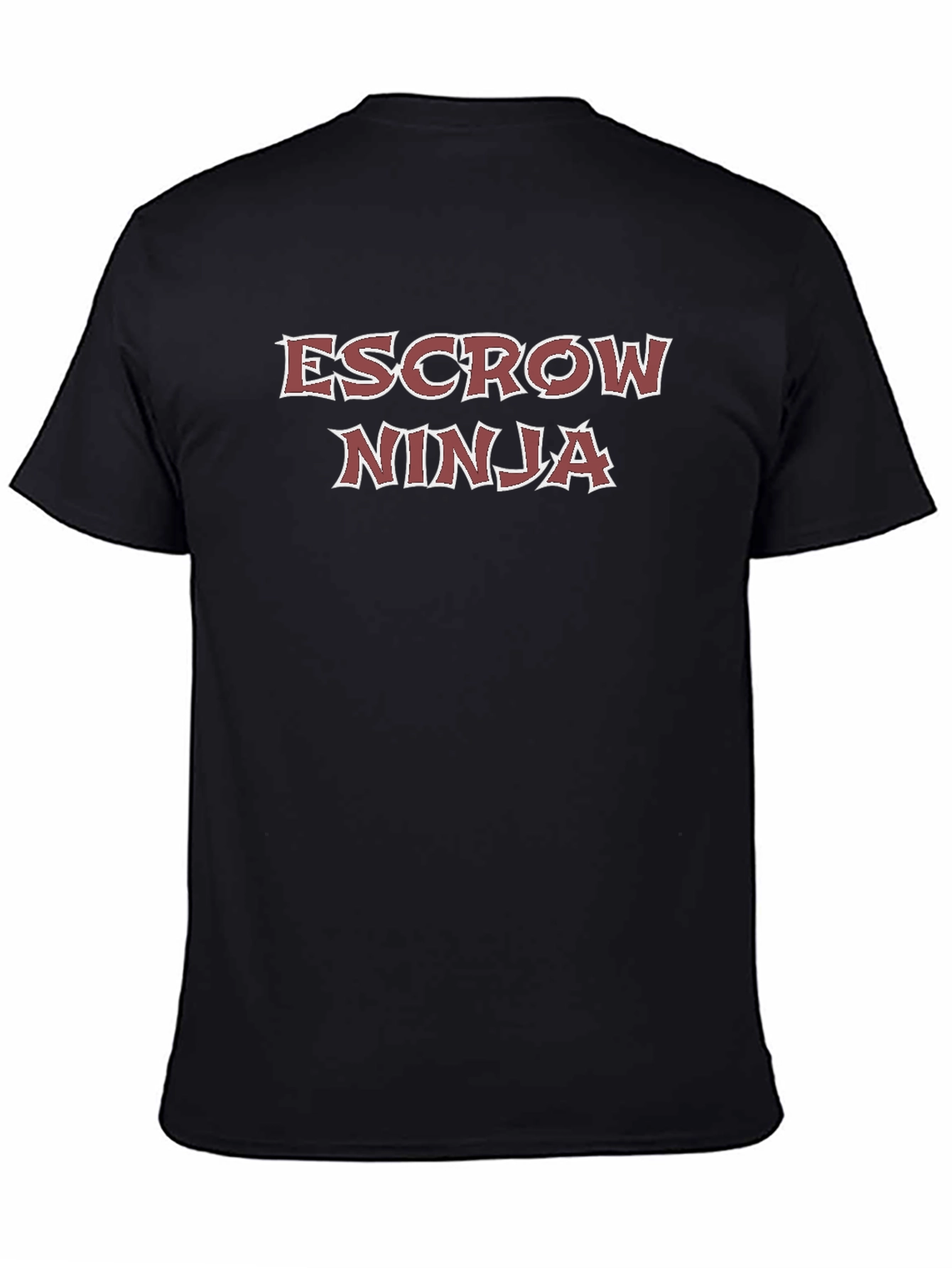 Escrow Ninja Graphic T-Shirt - Comfortable Crew Neck Tee
