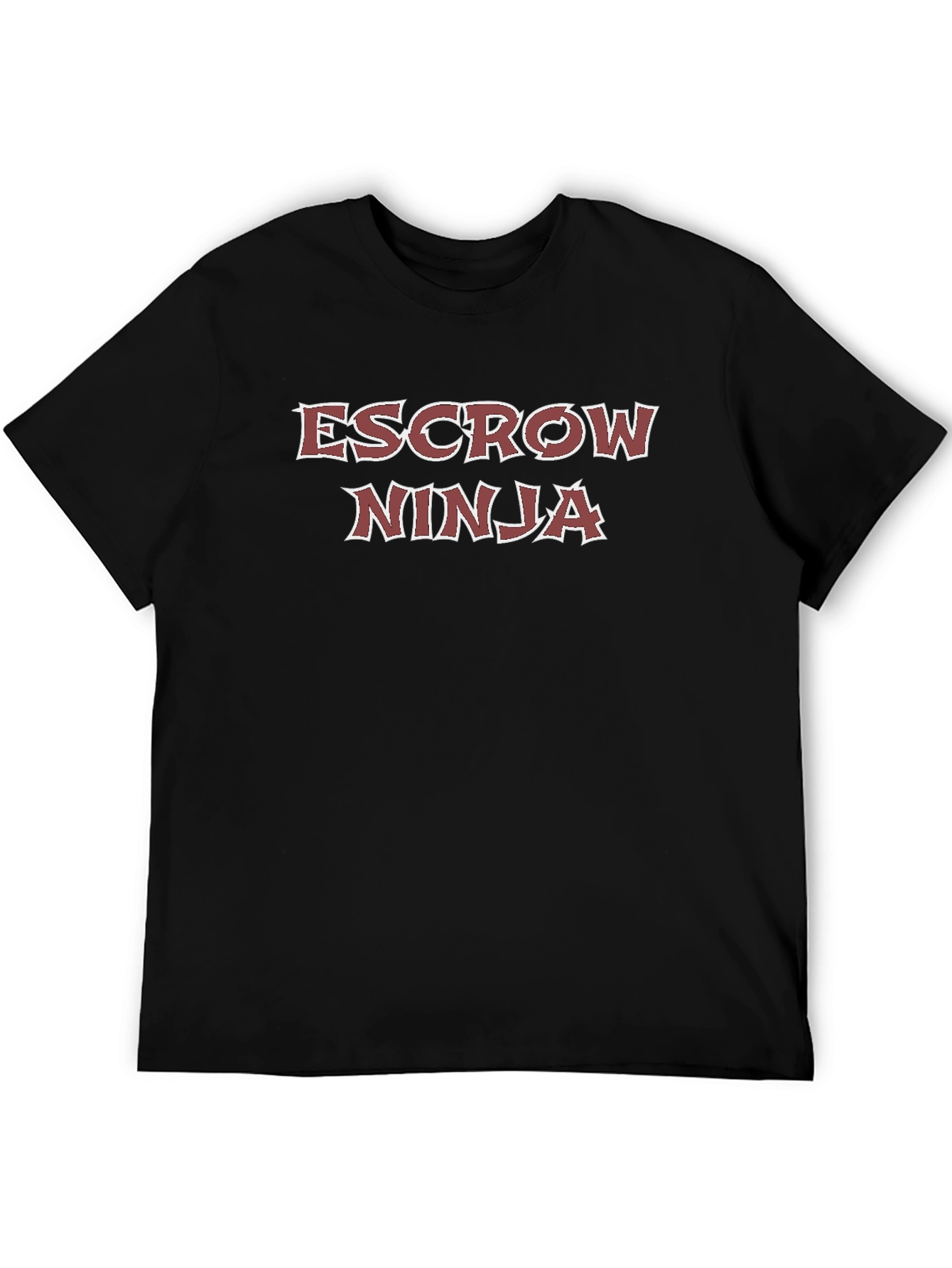 Escrow Ninja Graphic T-Shirt - Comfortable Crew Neck Tee