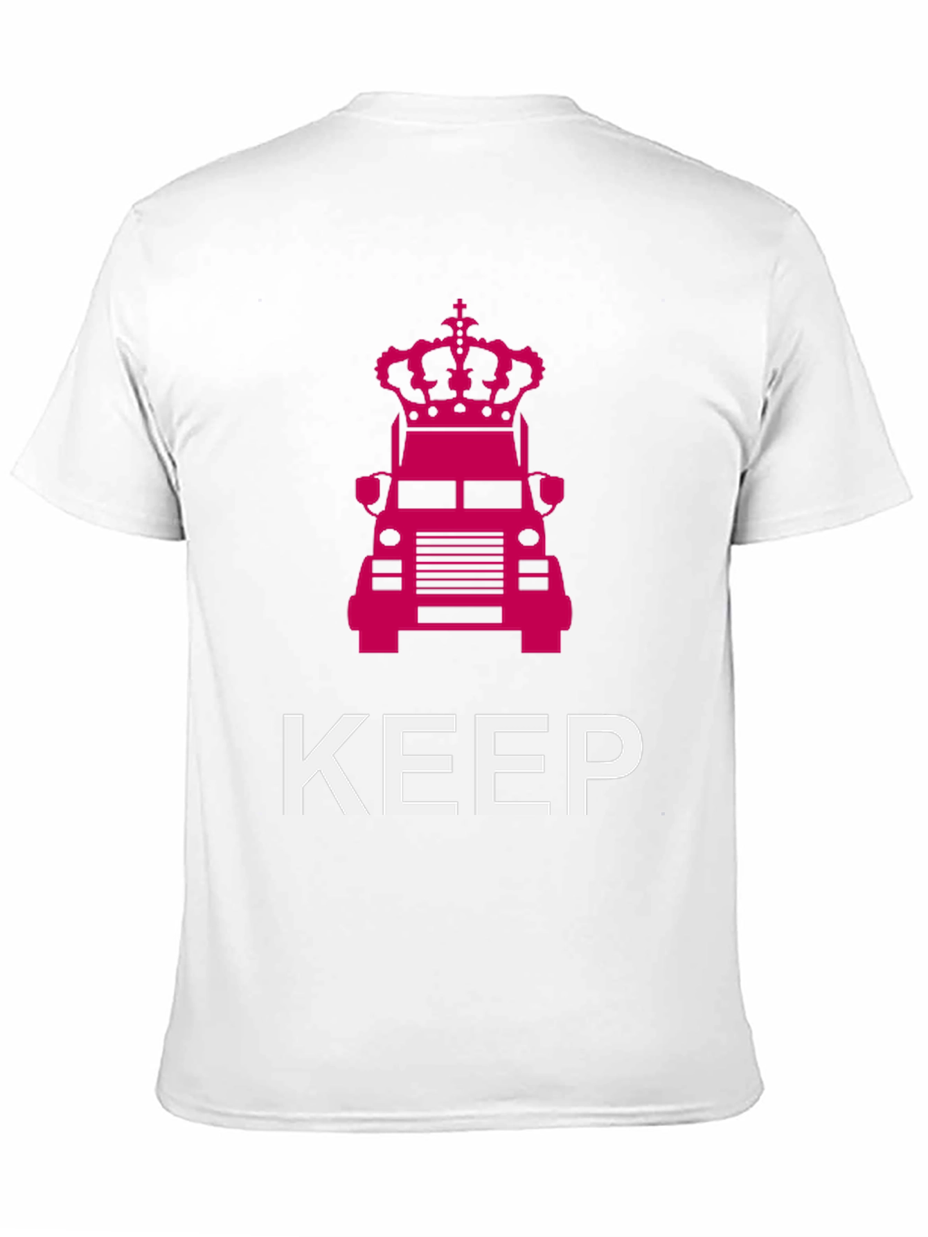 Keep Truckin Crown Graphic Tee - Black