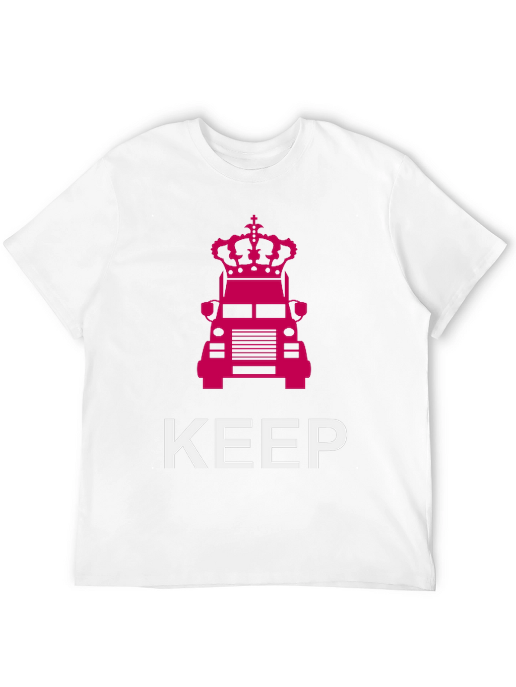 Keep Truckin Crown Graphic Tee - Black