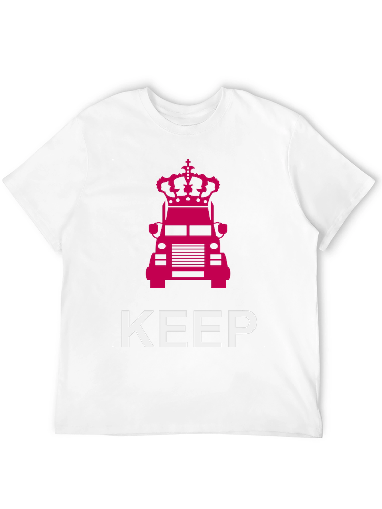 Keep Truckin Crown Graphic Tee - Black
