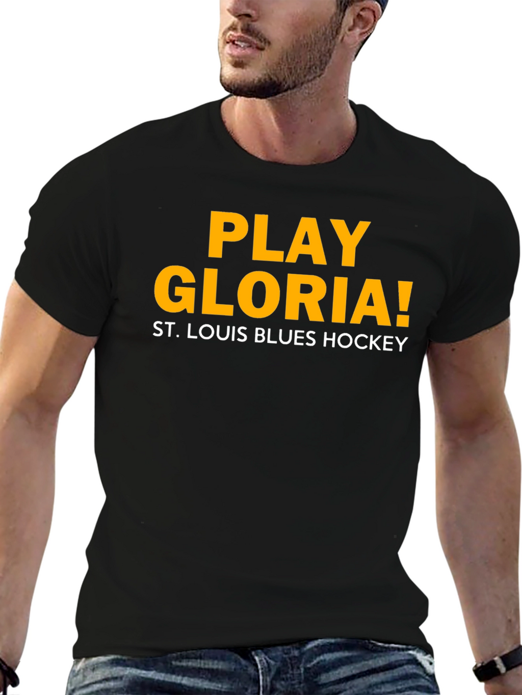 St. Louis Blues Hockey Play Gloria T-Shirt