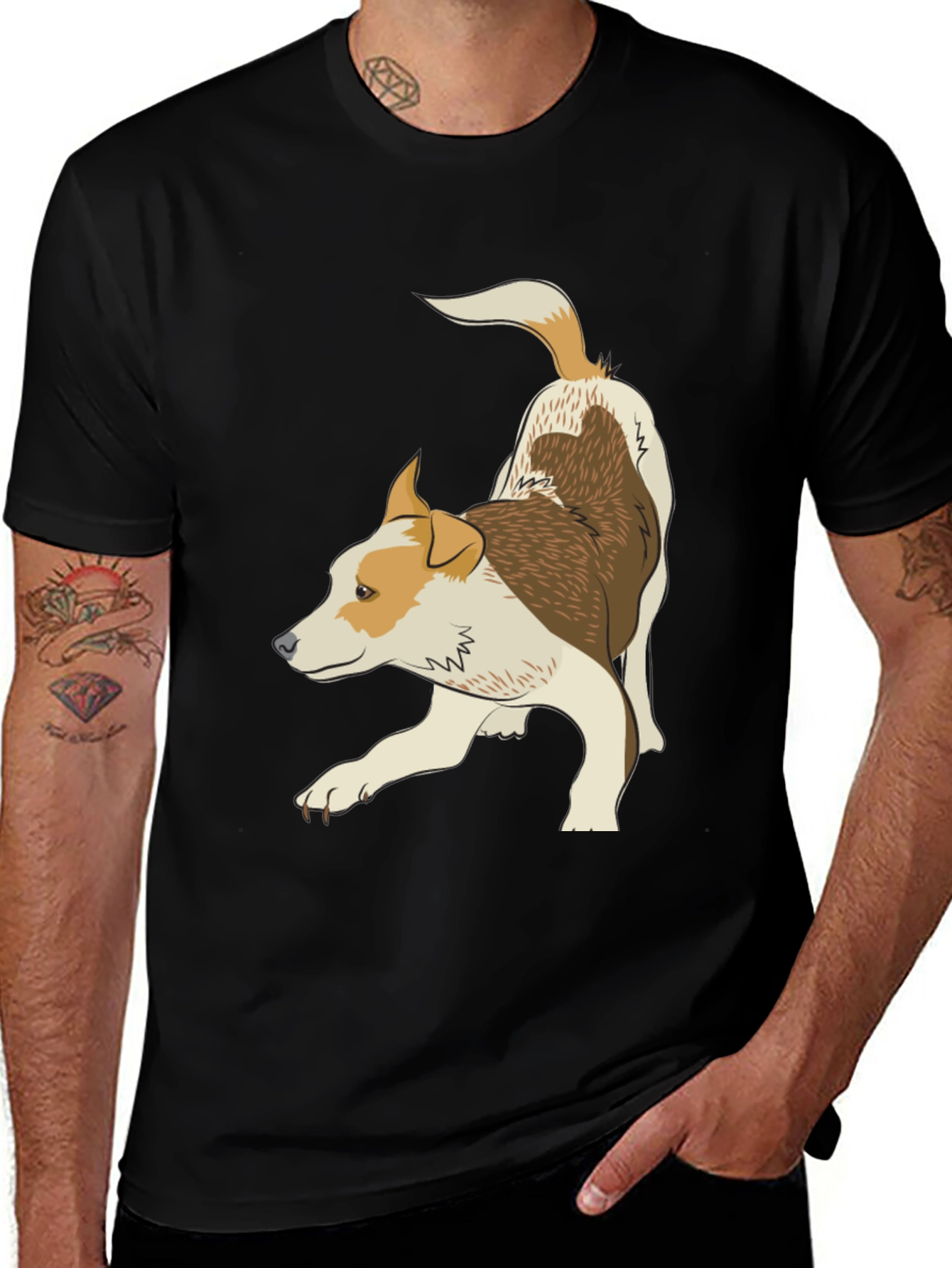 Dog Design T-Shirt - Fun Pet Lovers Tee