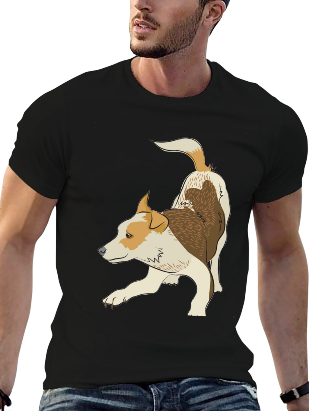 Dog Design T-Shirt - Fun Pet Lovers Tee